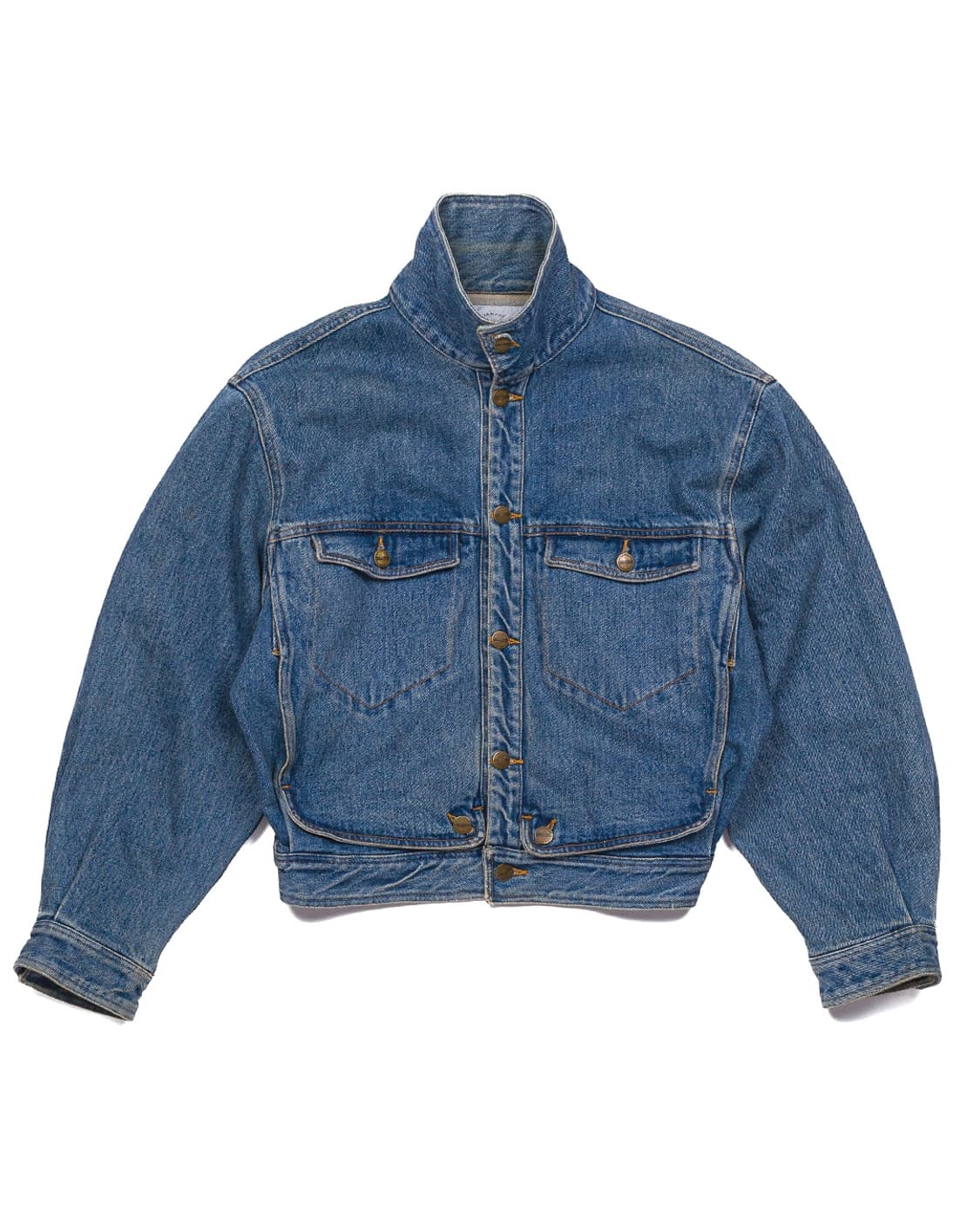 80s 마리떼프랑소와저버 큐브 데님자켓 M 상품이미지1