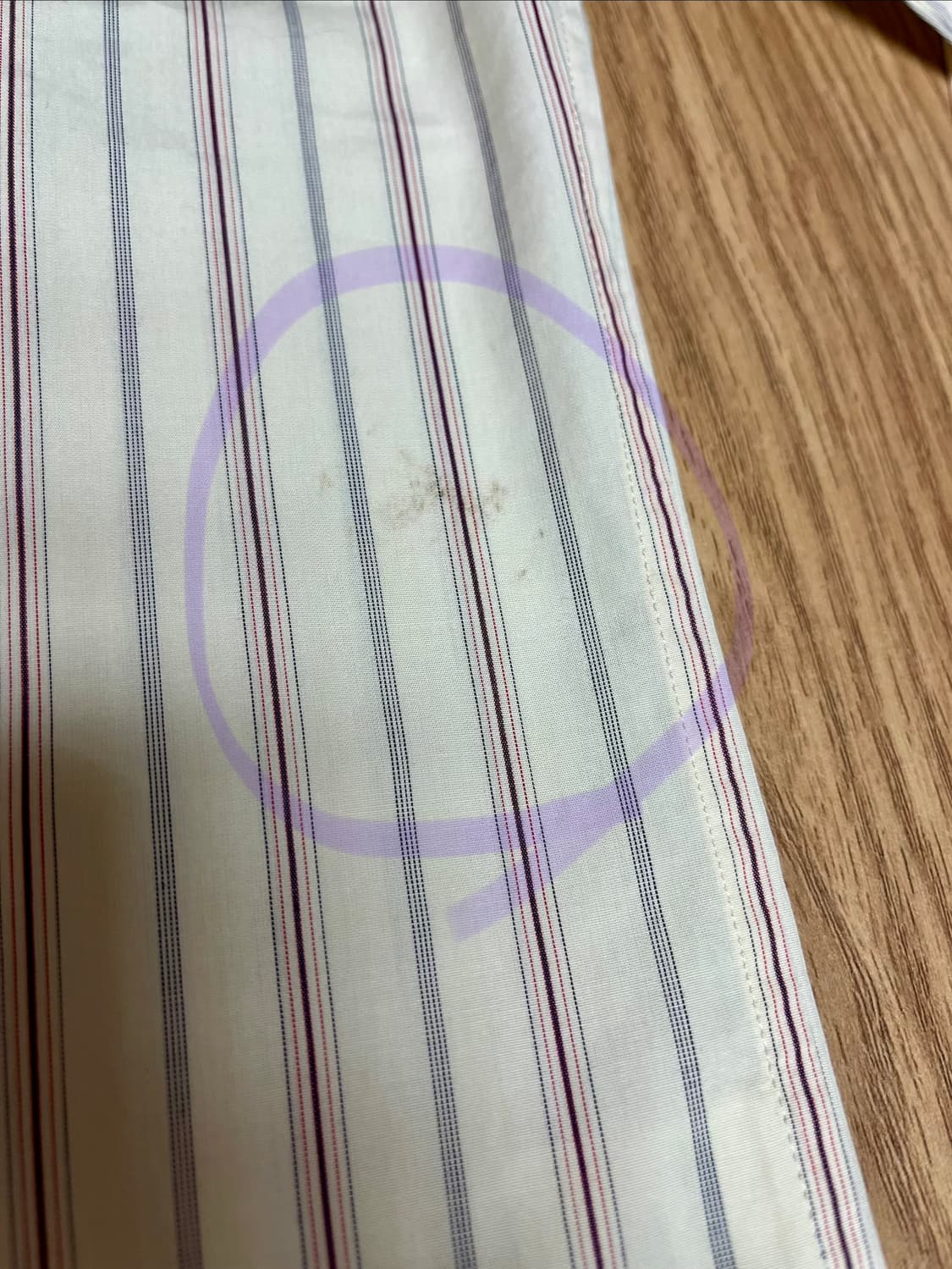 프라다 Prada 남자 스트라이프 셔츠 사이즈40 상품이미지5