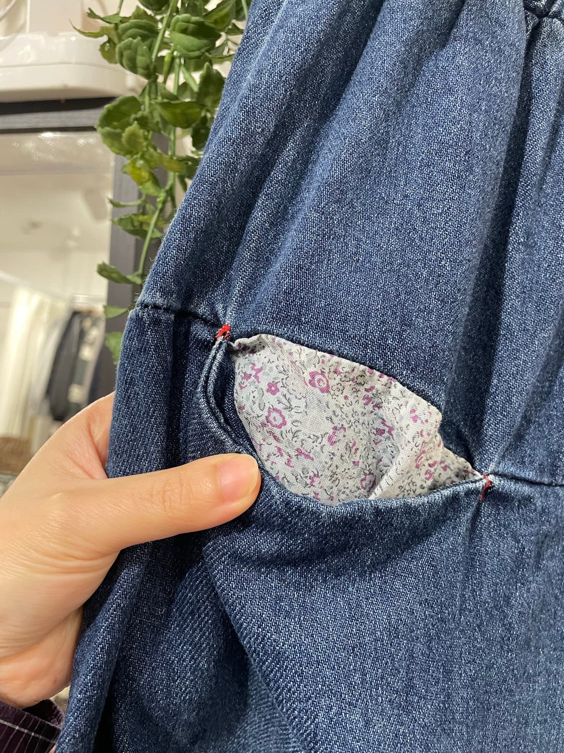flower pocket denim skirt 상품이미지8