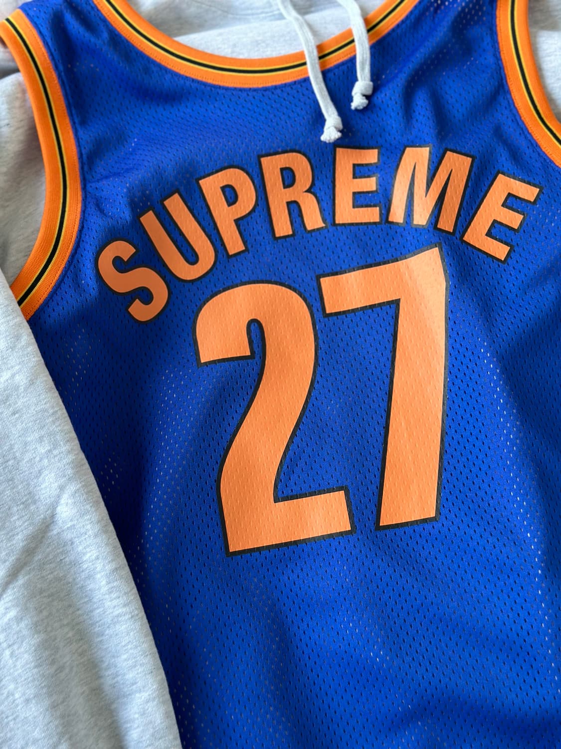 - [L] 슈프림 21SS 농구 져지 후드티 상품이미지4