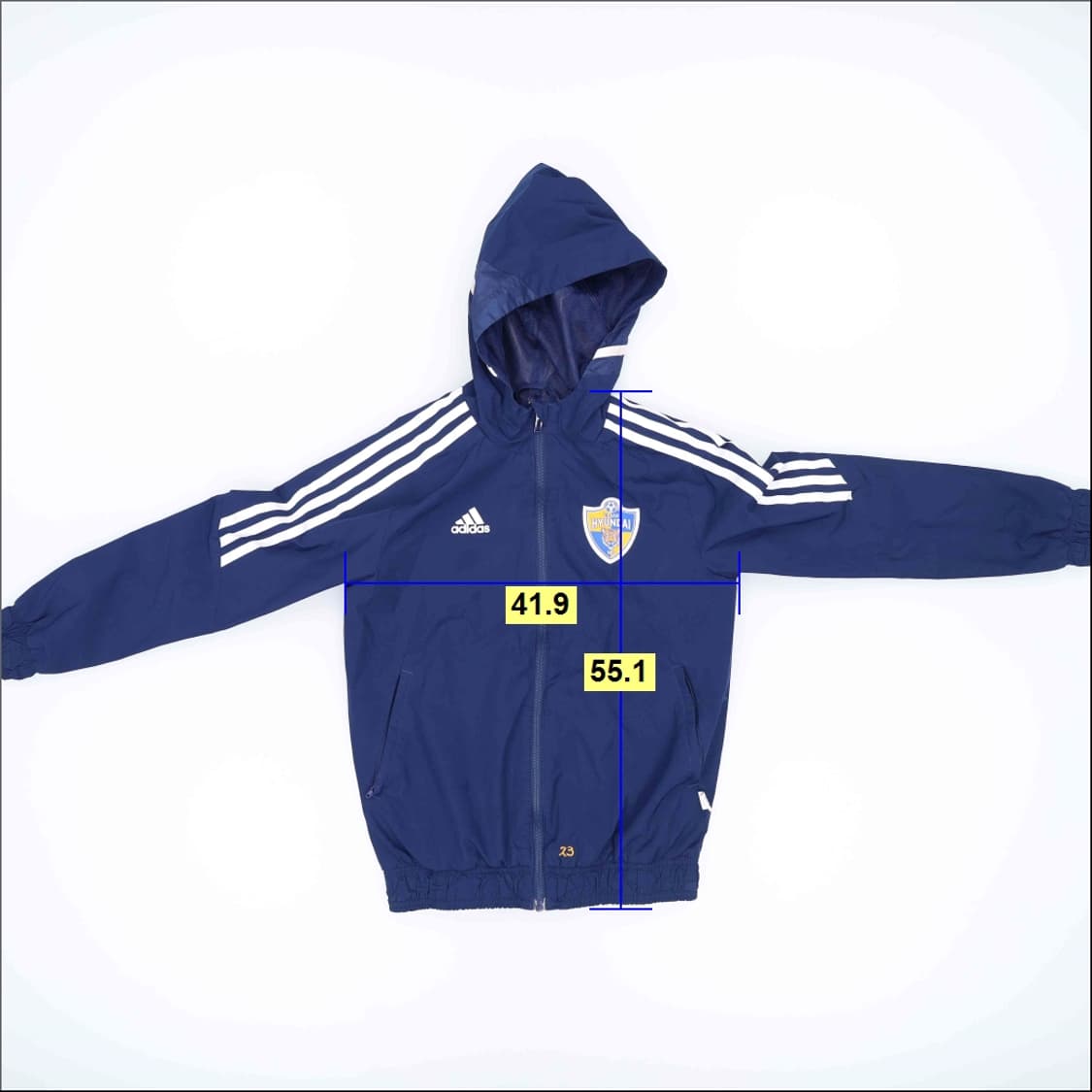 140 아디다스 키즈 울산현대 바람막이 0318H1 상품이미지6