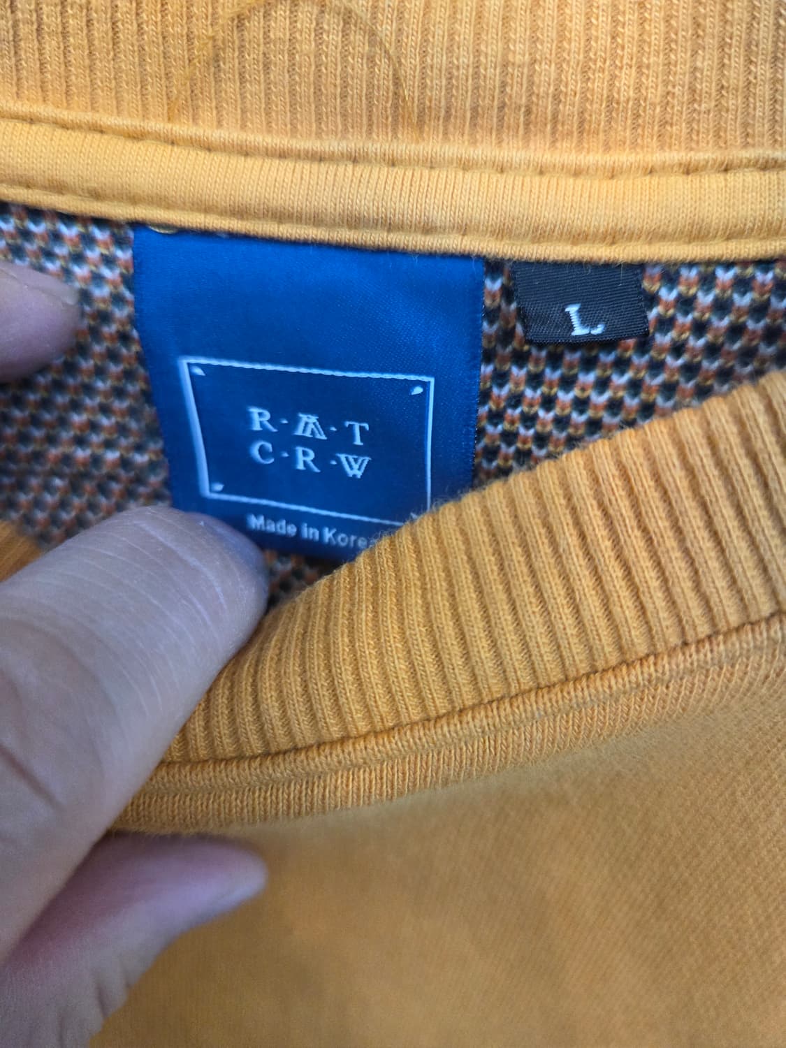 로맨틱크라운 니트 맨투맨 L 상품이미지3