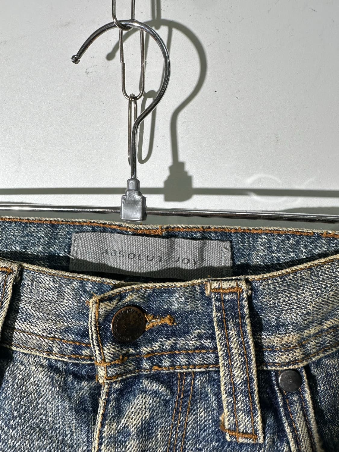 absolute joy 로우라이즈 와이드 데님 팬츠 상품이미지5