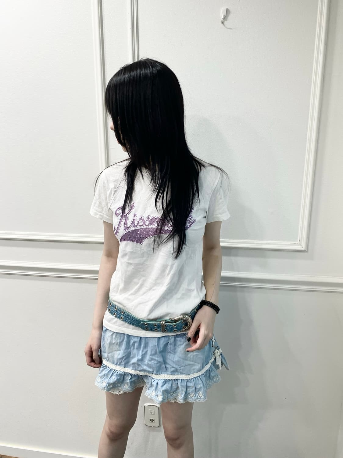 [KISSMARK]2000s Girl Print Tee 상품이미지2