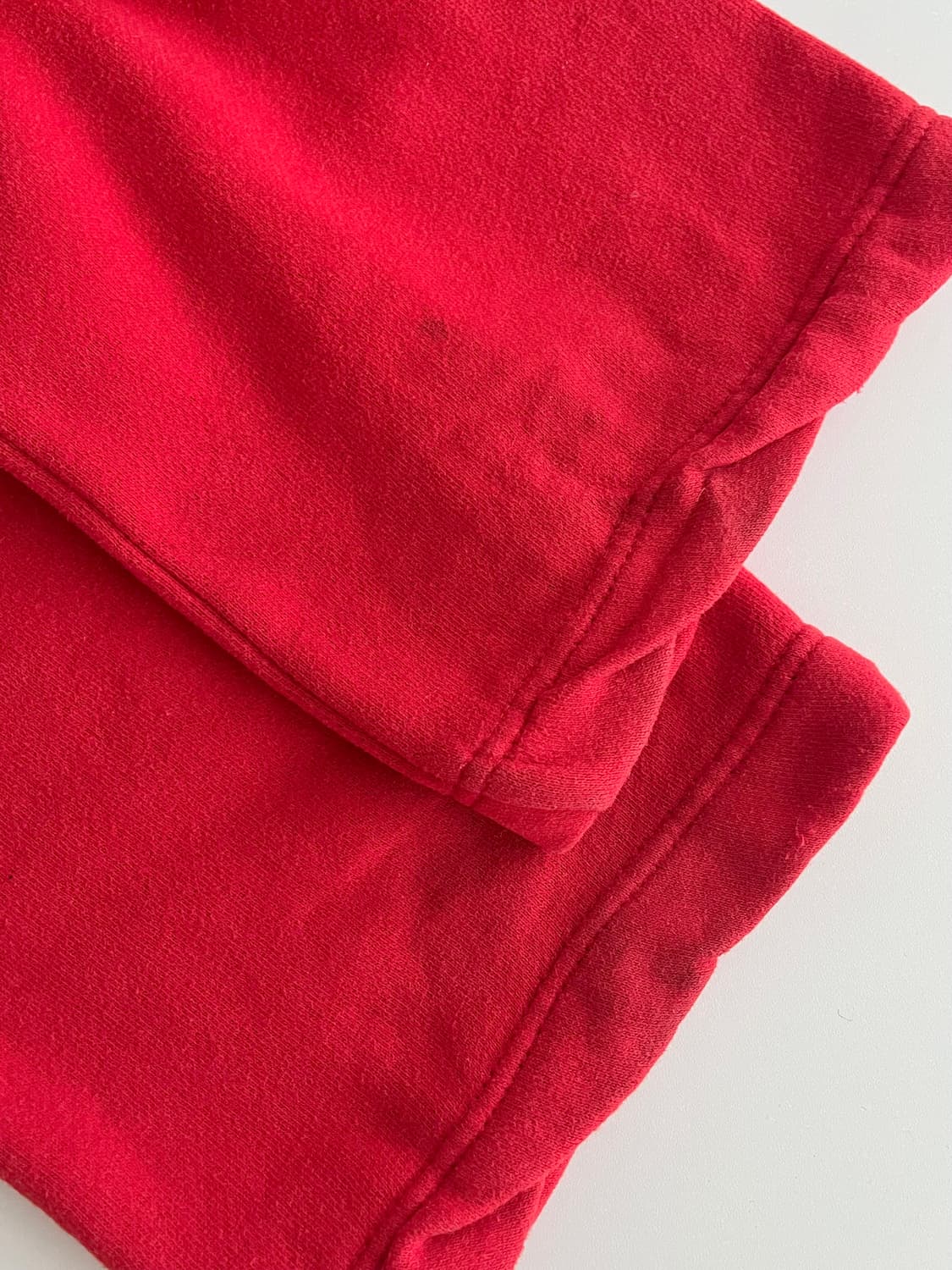 S) 홀리스터 기모 트레이닝 팬츠 레드 상품이미지5