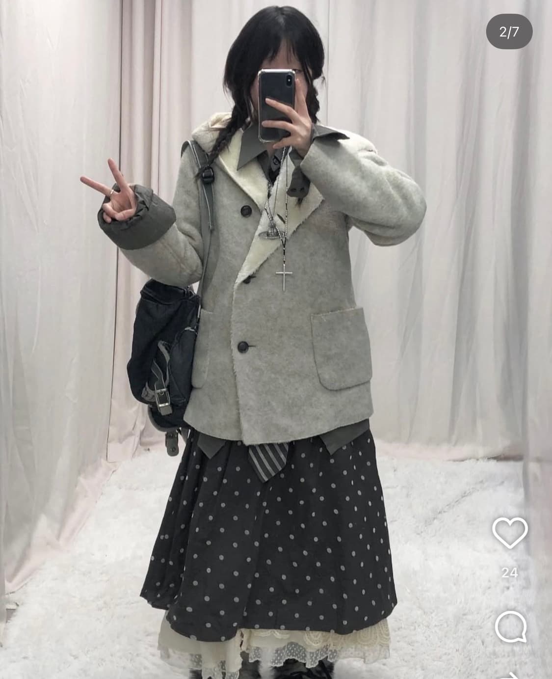 선가든파티 니혼진 겨울코디셋☃️ 상품이미지4