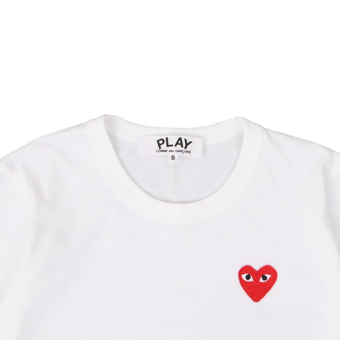 꼼데가르송 화이트 하트와펜 티셔츠 상품이미지2