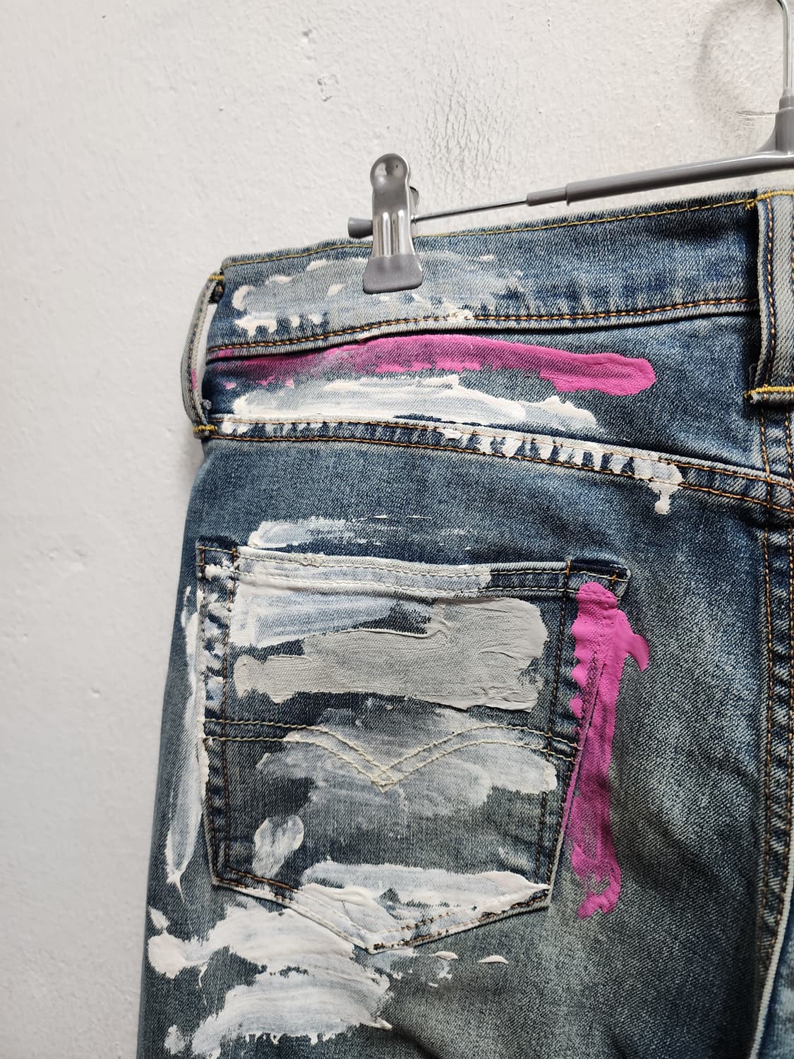 리바이스 511 페인팅 커스텀 데님 팬츠 상품이미지3