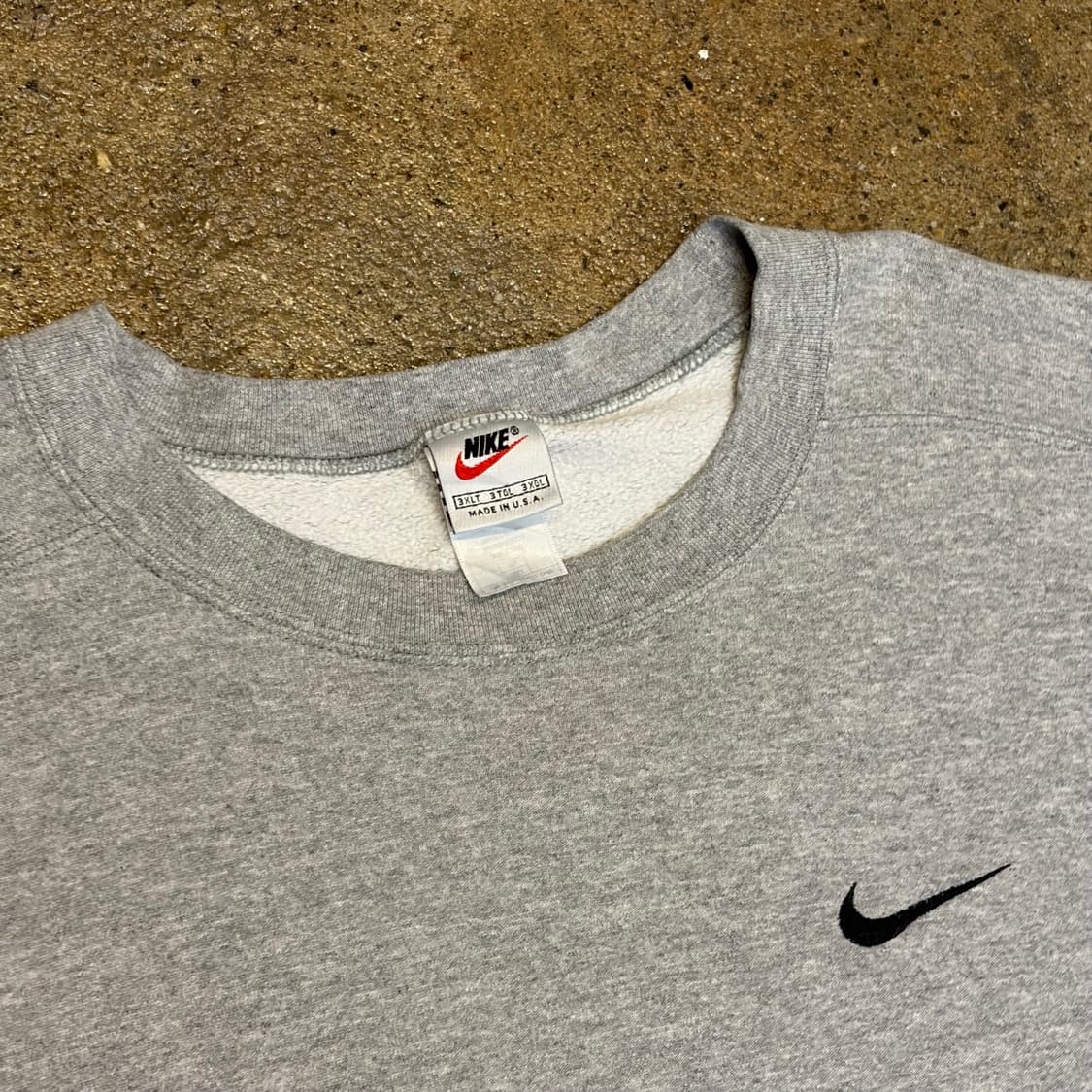 90s Made in USA 미국 빈티지 나이키 스우시 반팔 맨투맨  상품이미지3