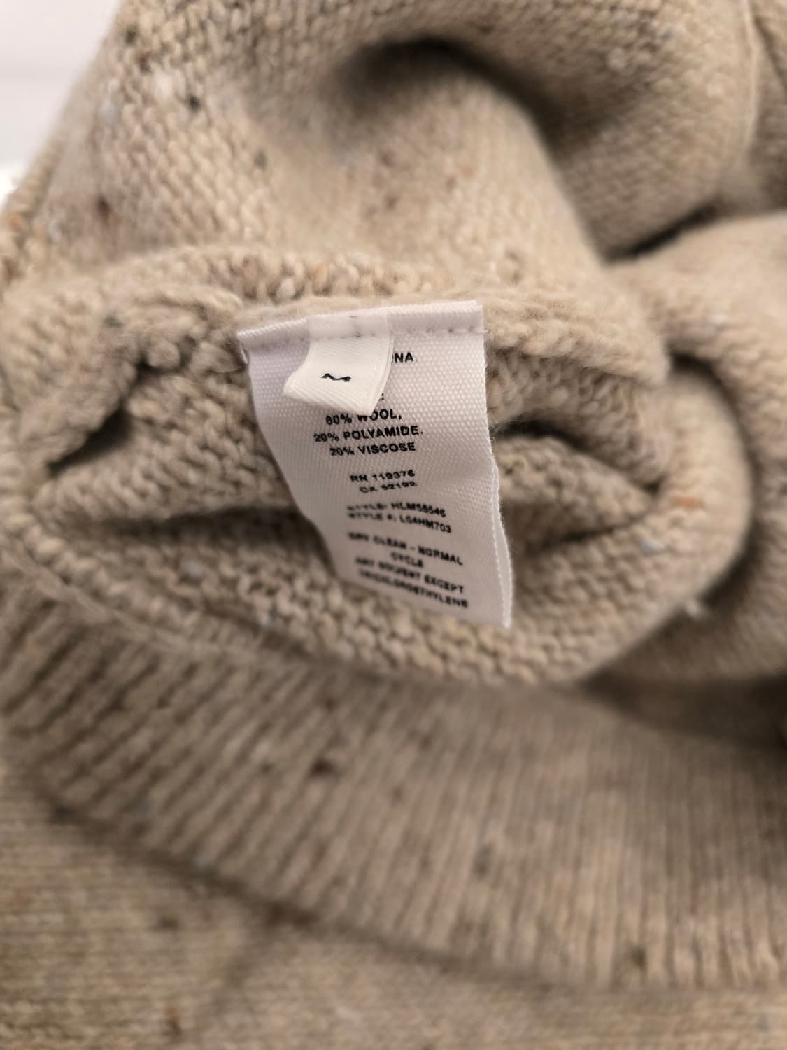 헬무트랭 울 니트 팬츠 상품이미지5