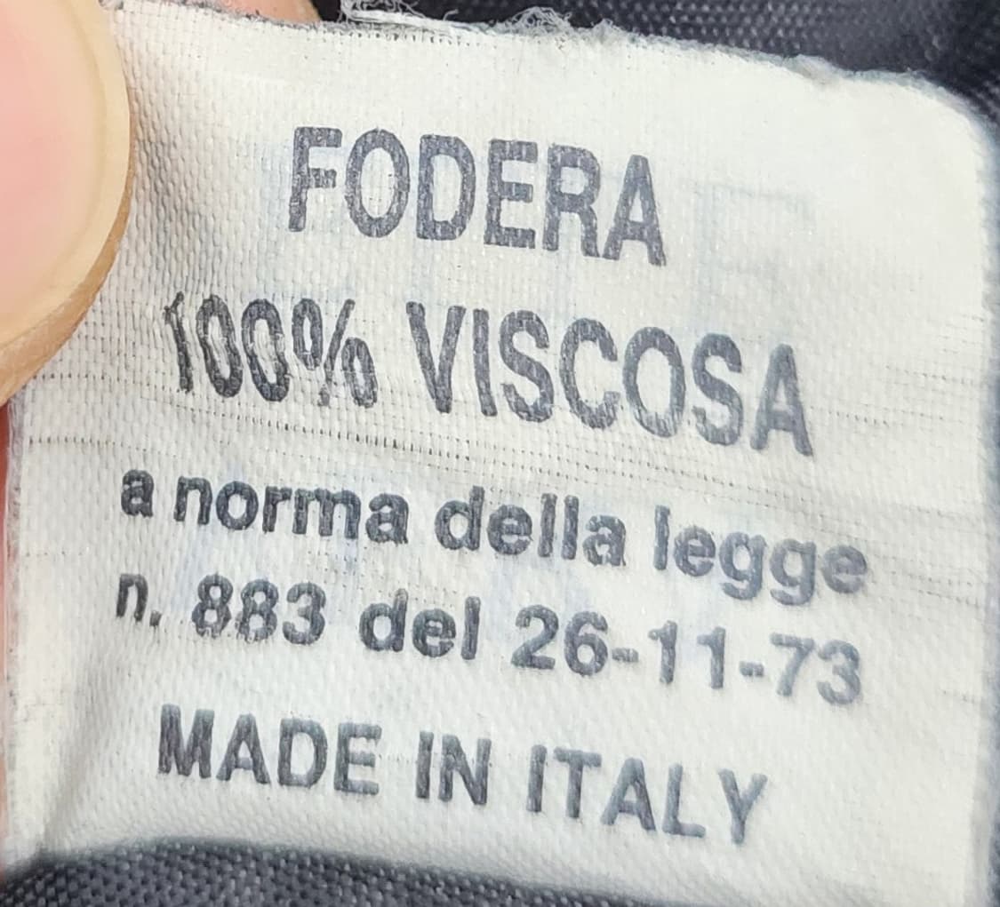 빈티지 리얼레더 (VERA PELLE) 이태리 하이넥 가죽자켓 상품이미지6