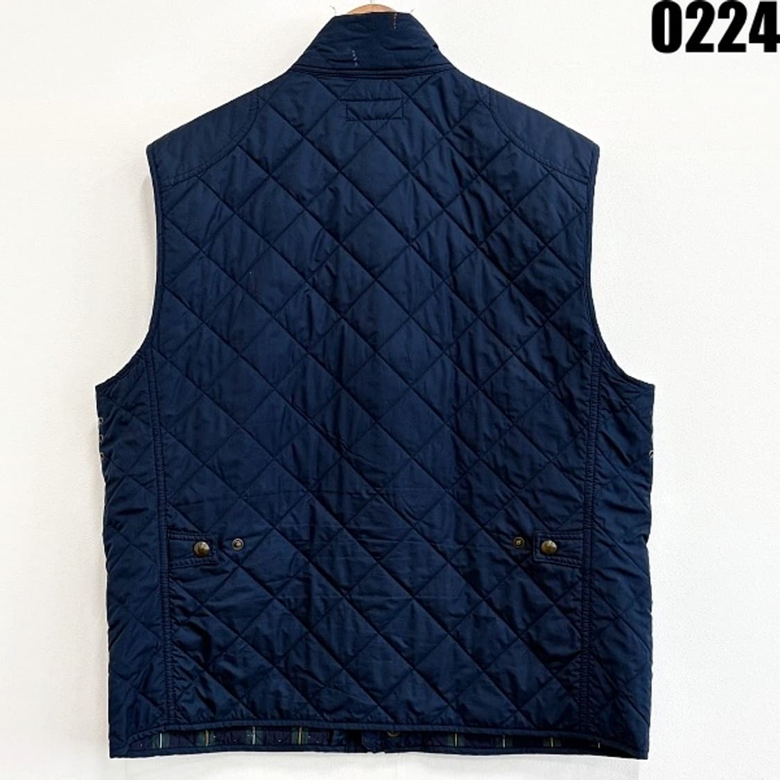 폴로 랄프로렌 퀼팅 베스트 패딩조끼 네이비 XL 0224 상품이미지10