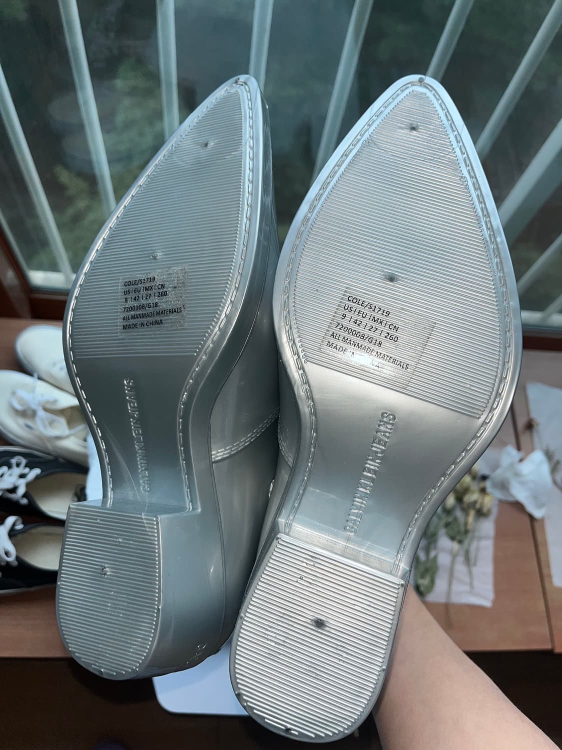 캘빈클라인 라프시몬스 부츠 실버 42 상품이미지6