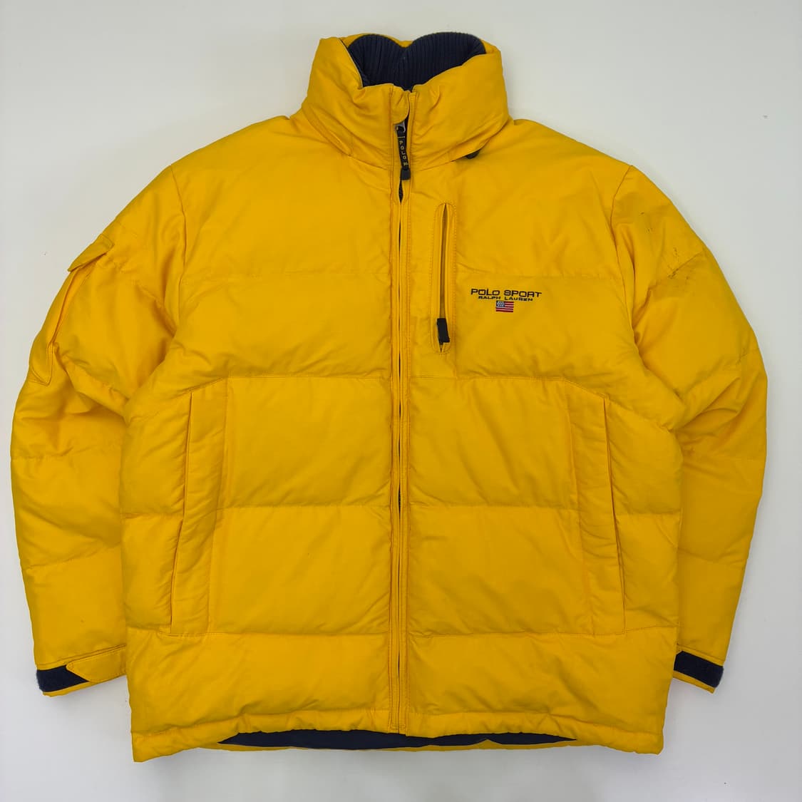 Polo  폴로 스포츠 랄프로렌 90,s 옐로우 덕다운 패딩 상품이미지2