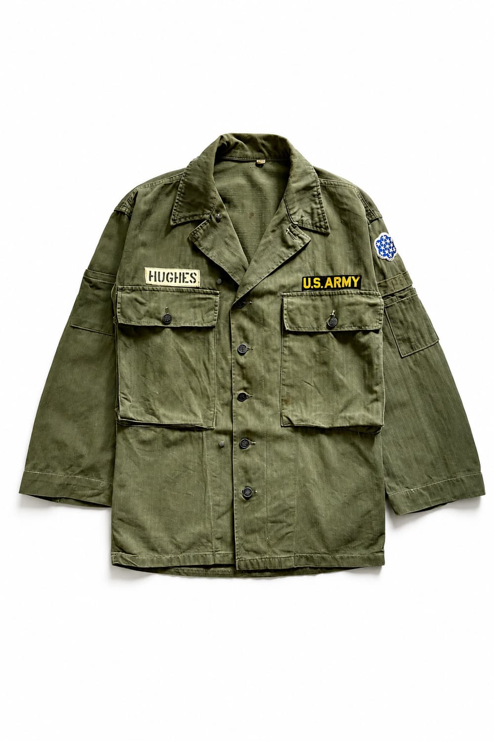 40's WW2 미군 M-43 HBT 셔츠 MOD. 38R(100) 상품이미지2
