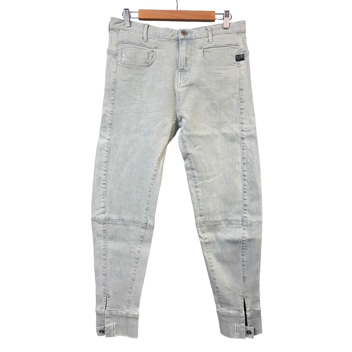 G-Star RAW 라이트 워싱 데님 팬츠(W26/L32) 상품이미지1