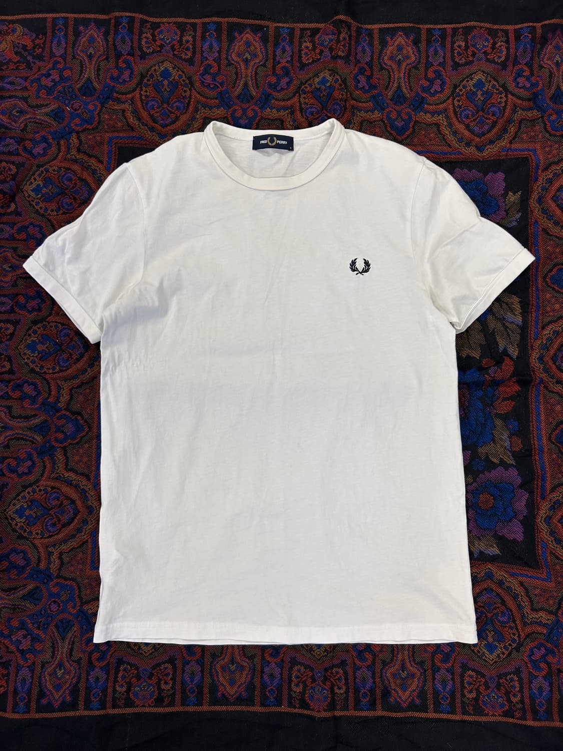 프레드페리 로렐 리프 클래식 로고 티셔츠 상품이미지1