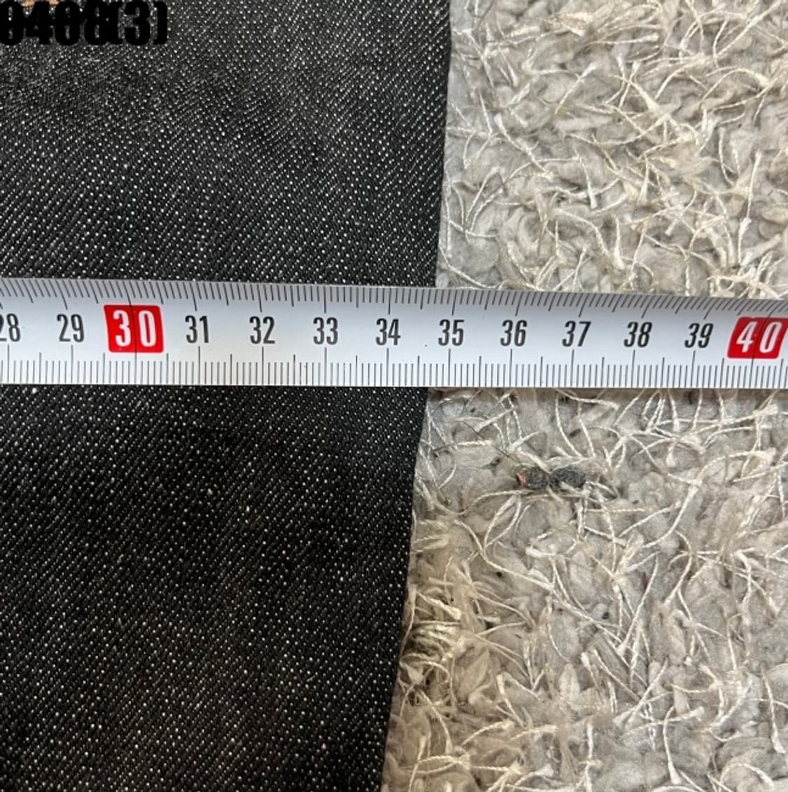 비슬로우 데님 반바지 상품이미지6