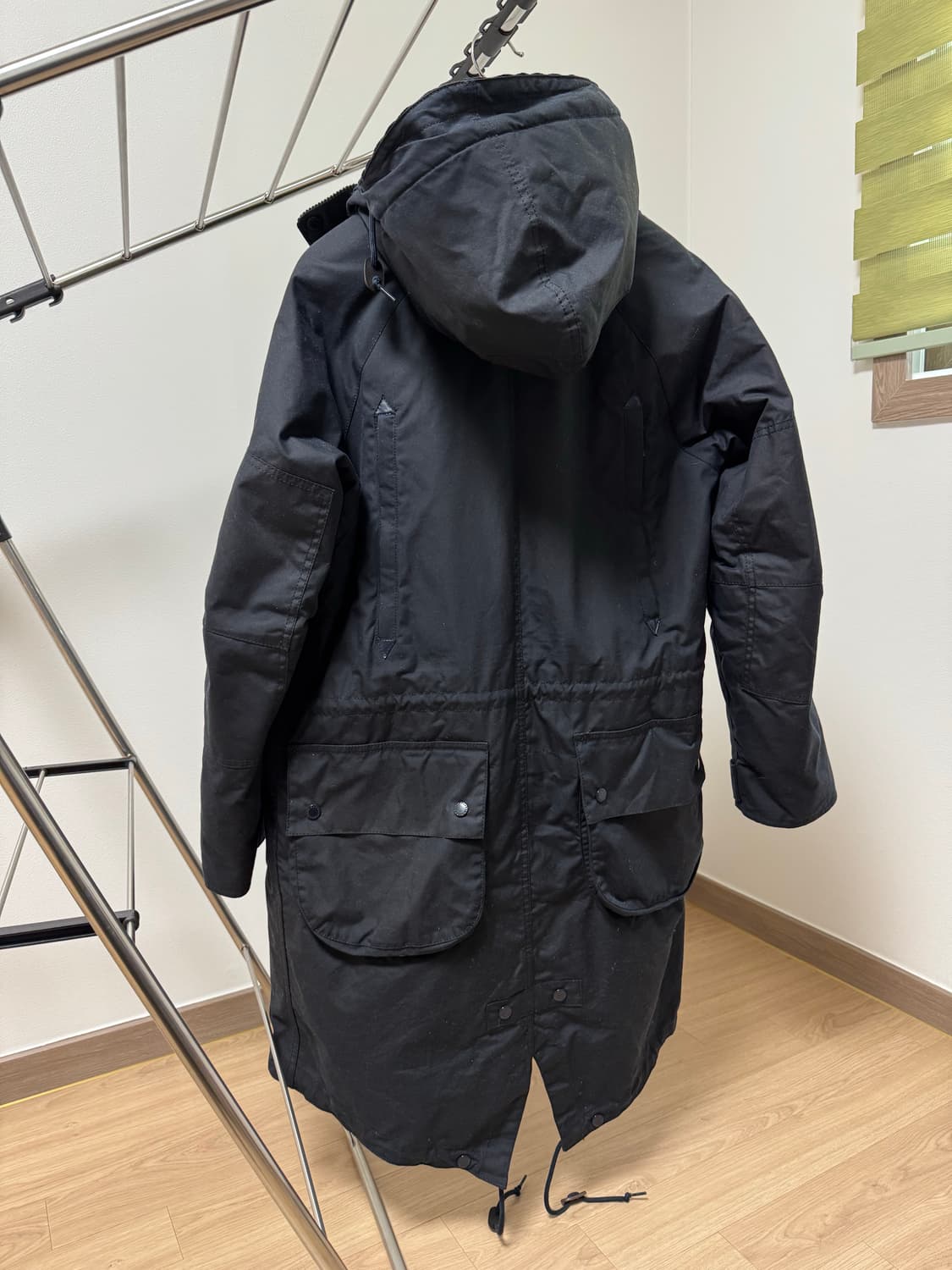 엔지니어드가먼츠 x 바버 하이랜드파카 navy / xs 상품이미지4