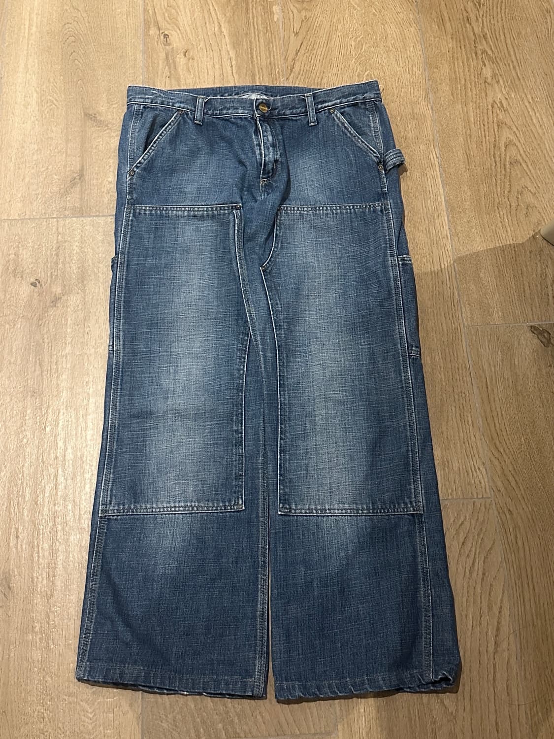 칼하트 더블니 데님팬츠 상품이미지1