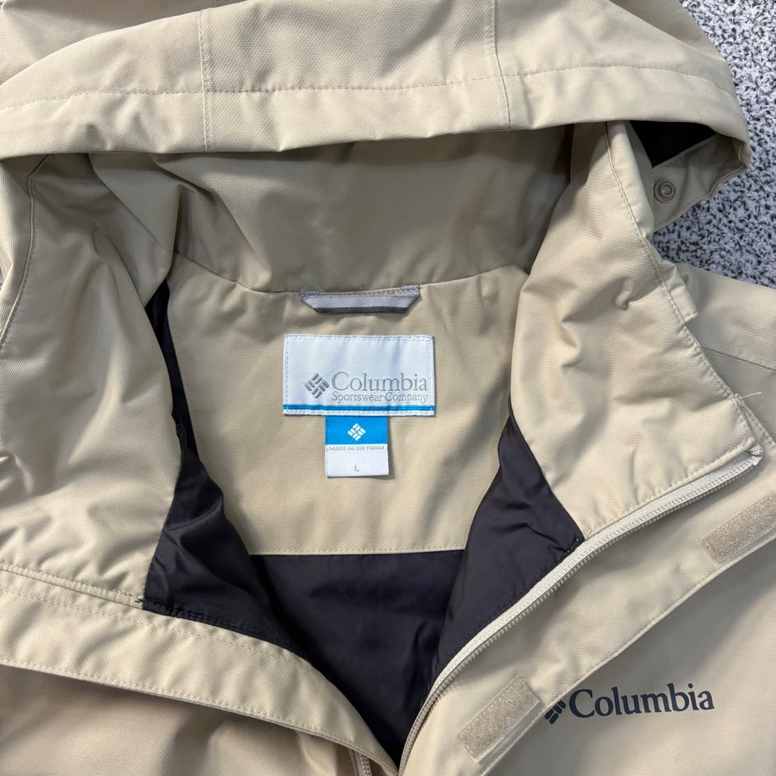 L 컬럼비아 남성 후드 바람막이 자켓 0325J 상품이미지2