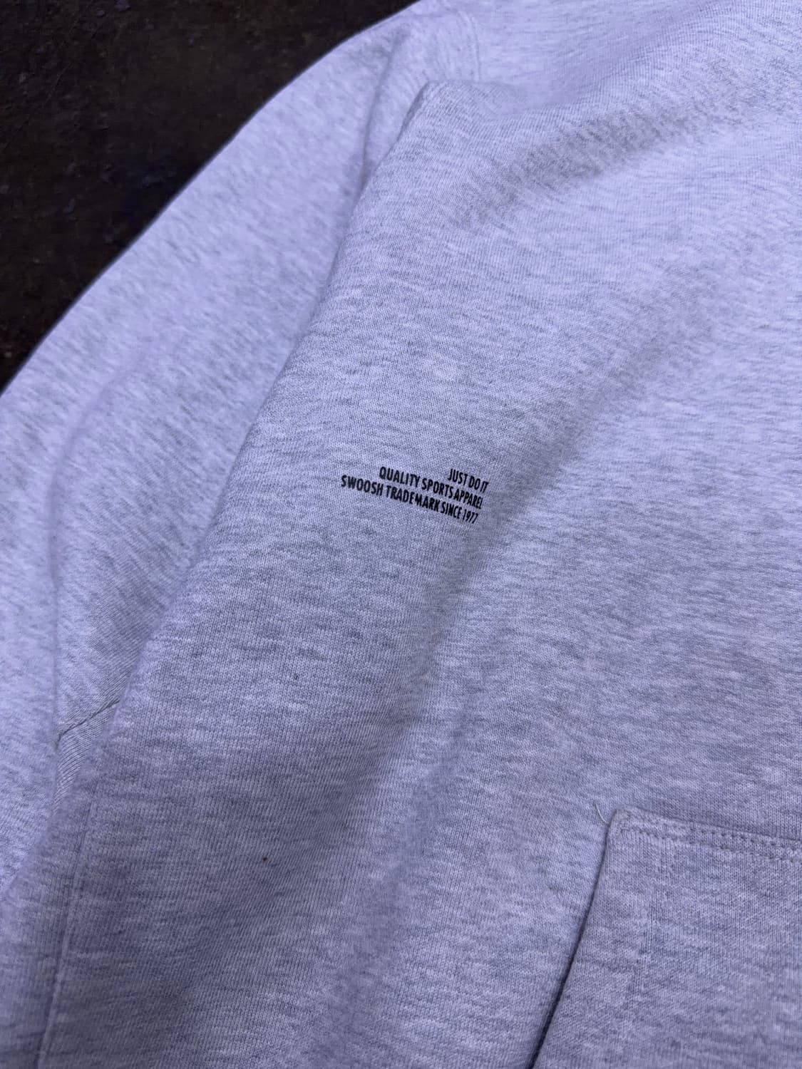 나이키 카이리 어빙 약기모 후드티 후디 그레이 XXXL 상품이미지6