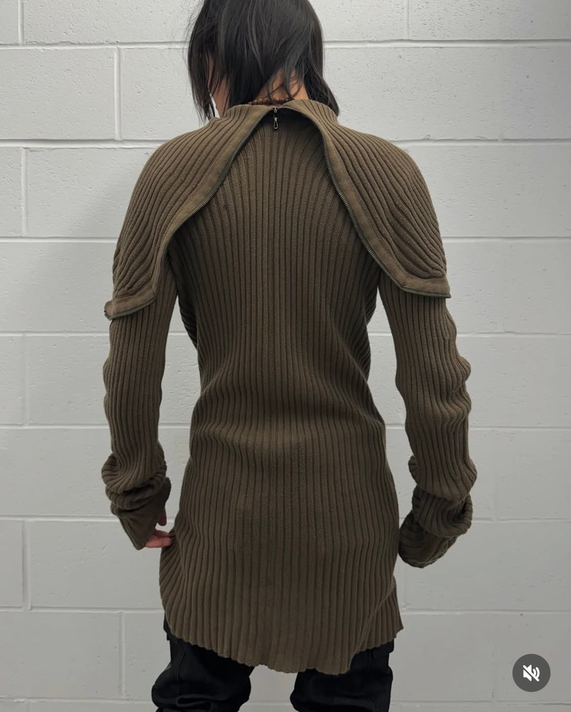 Julius AW06 Multi-Zip Rib Knitted Hoodie 상품이미지9