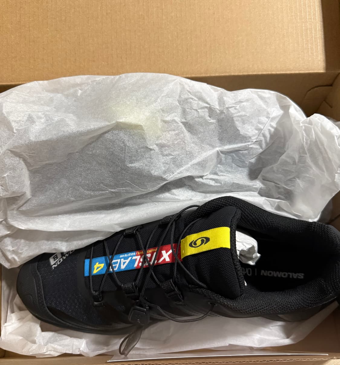 살로몬 xt4 블랙 에보니 260 새상품 상품이미지3