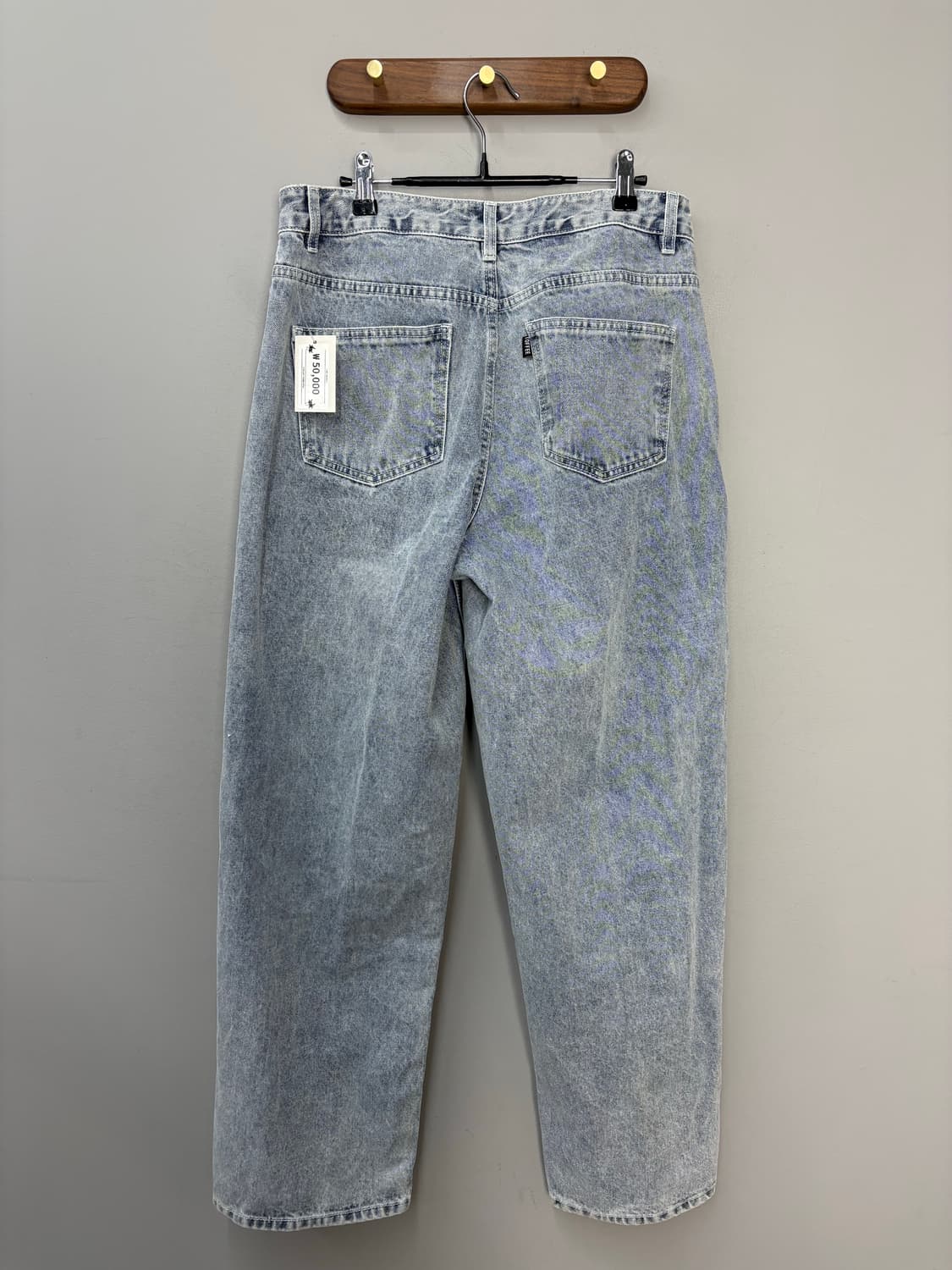 토피 벌룬핏 데님 와이드 팬츠 A3476 상품이미지4