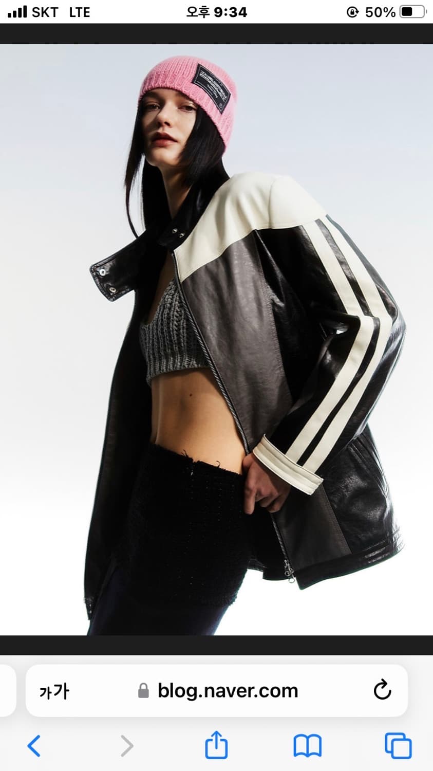 더오픈프로덕트 오픈와이와이 바이커 자켓 브라운 상품이미지2