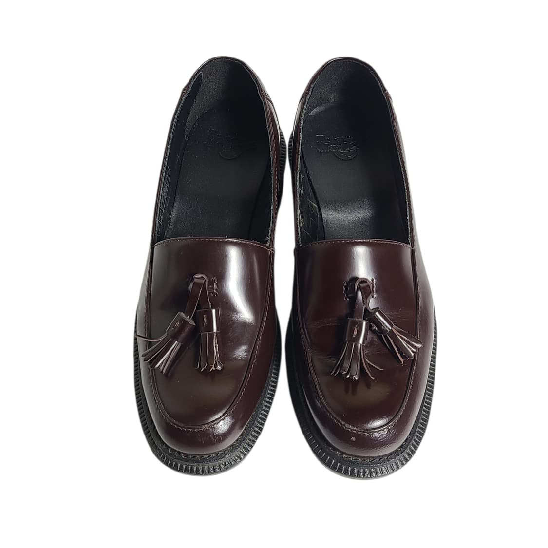 220-225) Dr.Martens 닥터마틴 파빌라 테슬 로퍼 버건디 상품이미지5