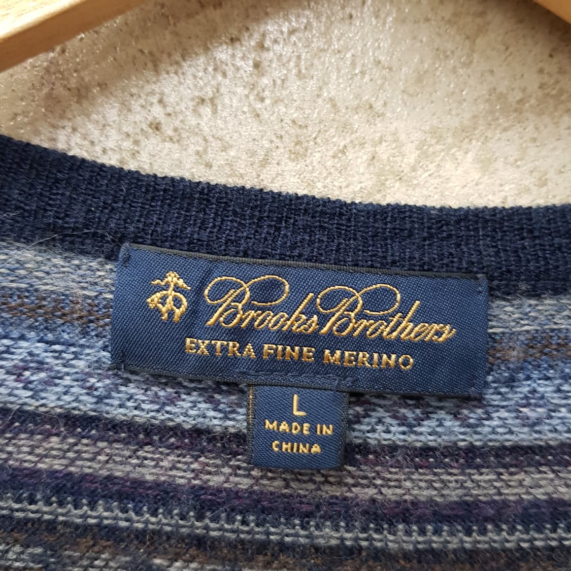 브룩스브라더스 메리노울 니트 조끼 L사이즈 상품이미지3