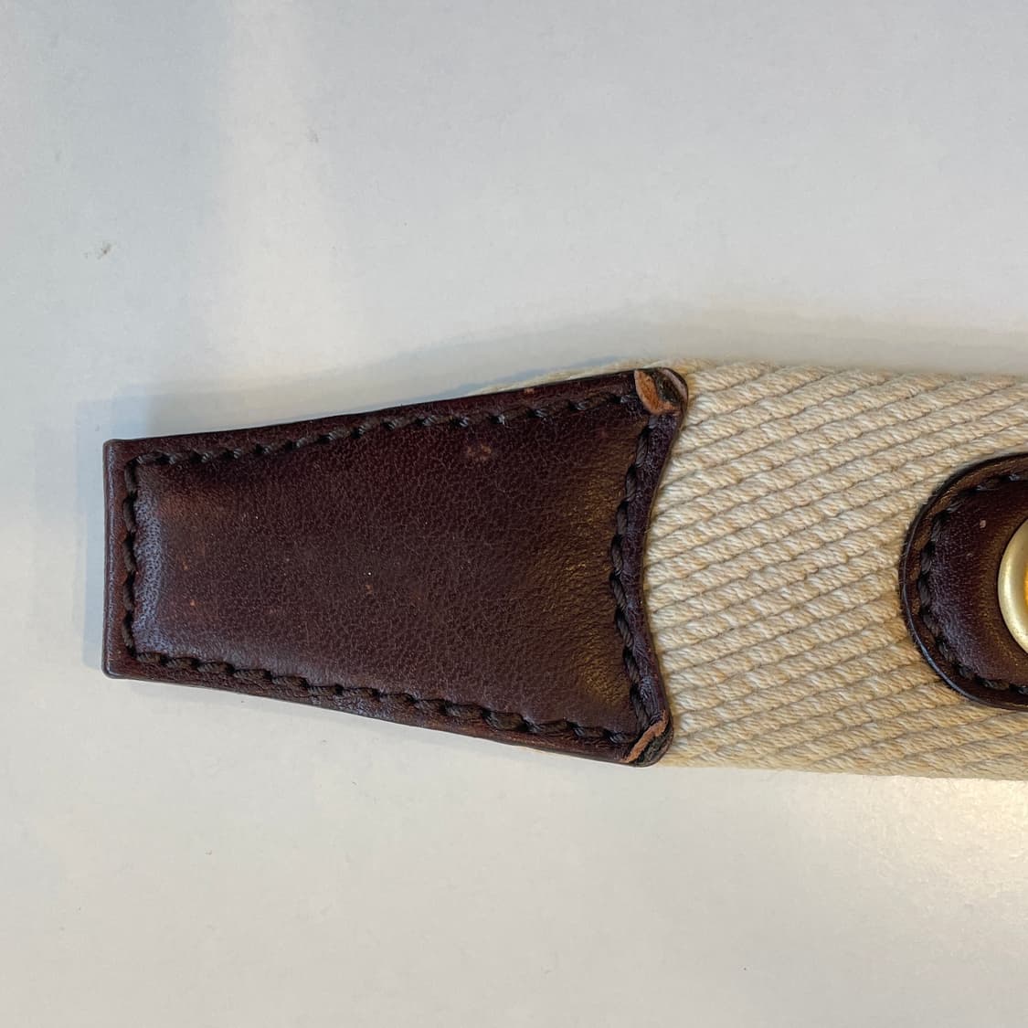 구찌 캔버스&가죽 벨트 상품이미지5