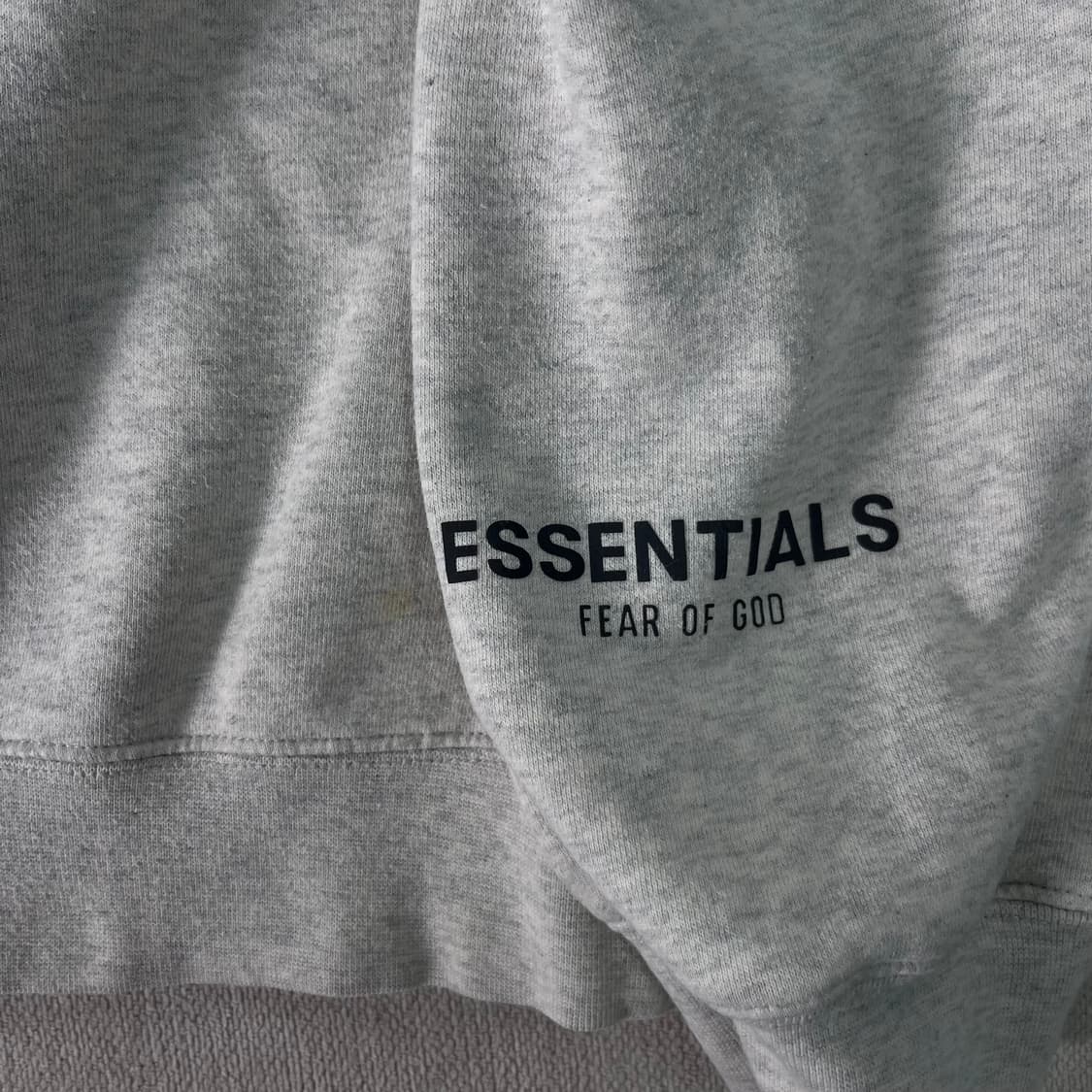 105 피오갓 에센셜 빅로고 오트밀 맨투맨 상품이미지5