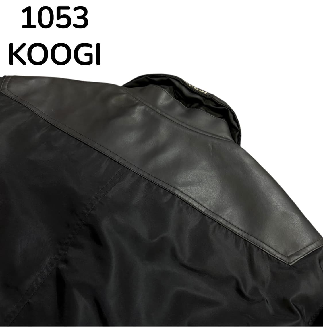 Koogi 블랙 라이더자켓 XL 상품이미지3