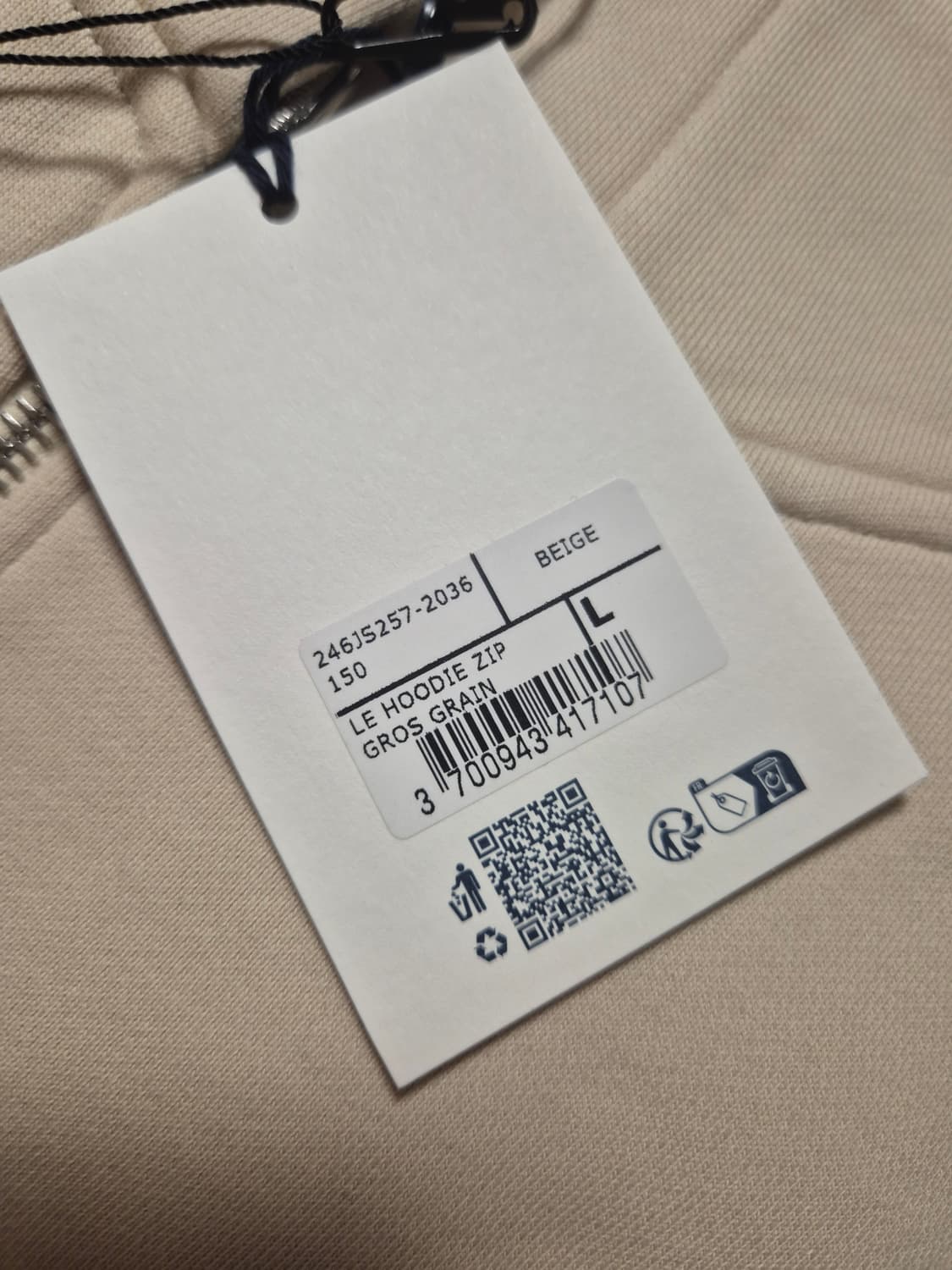 [새상품/L] 자크뮈스 후드집업 상품이미지4