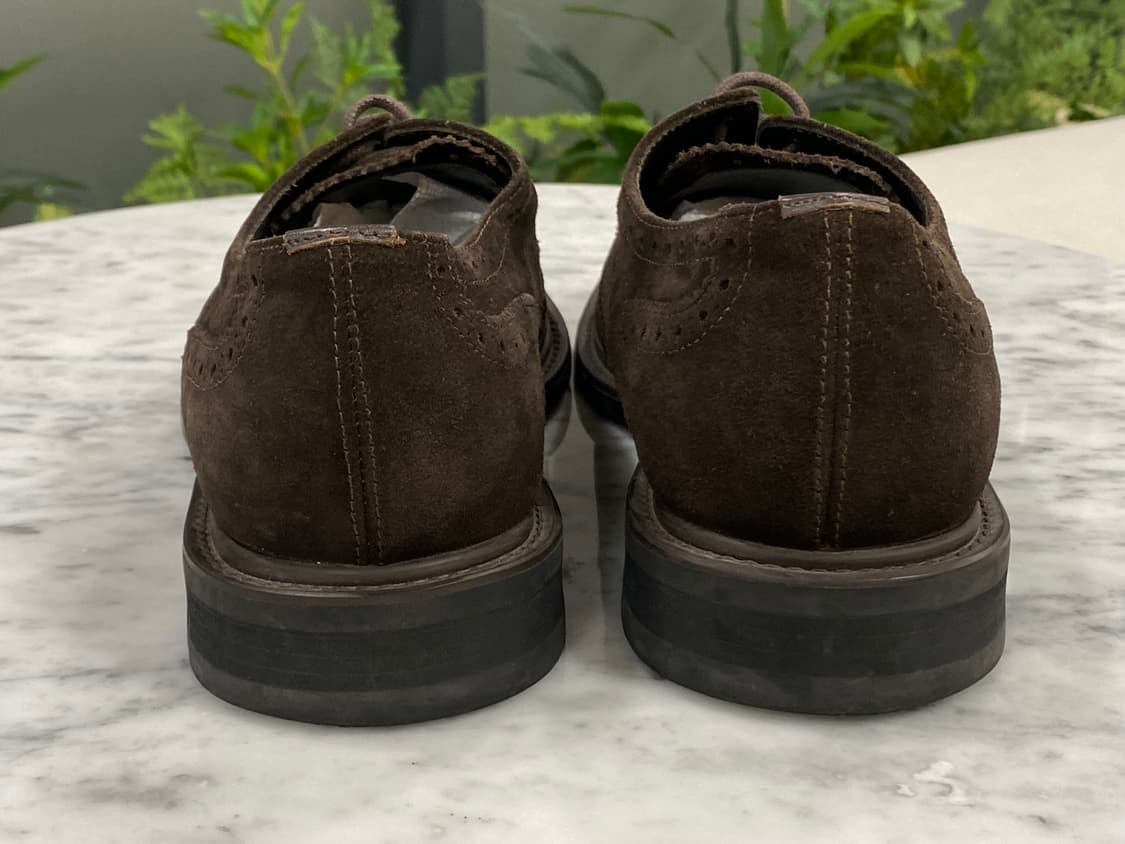 Josepht 조셉트 스웨이드 옥스포드 윙팁 구두 (비브람솔) 270 상품이미지9