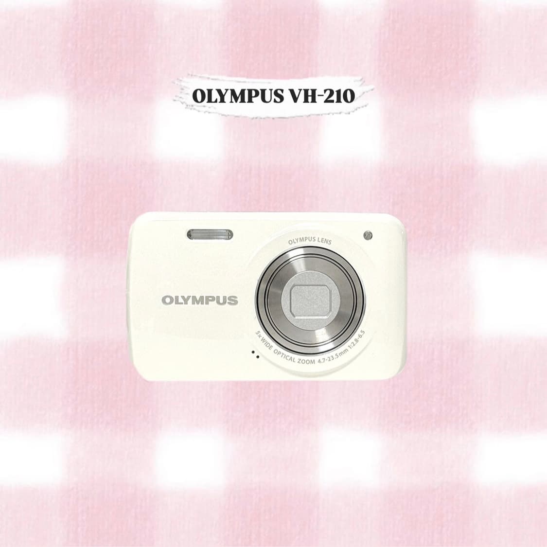 올림푸스 VH-210 화이트 아이보리 빈티지디카 상품이미지1