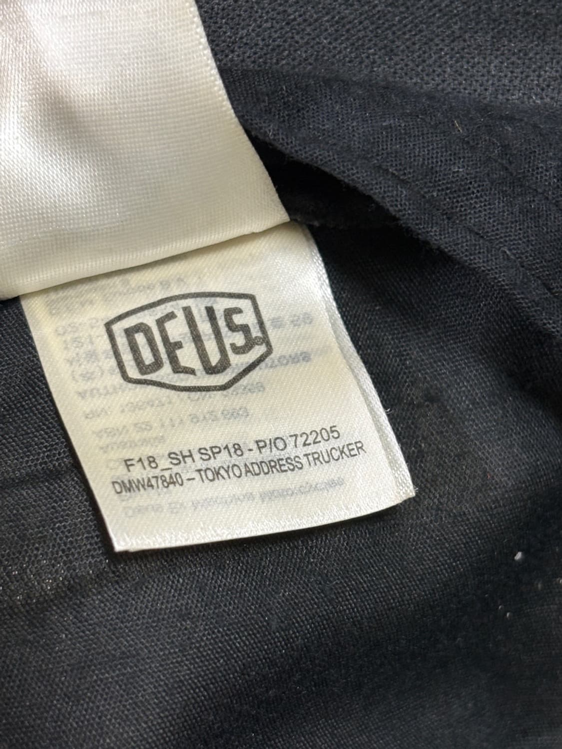데우스(Deus ex machina) 도쿄 tokyo mesh cap 상품이미지6