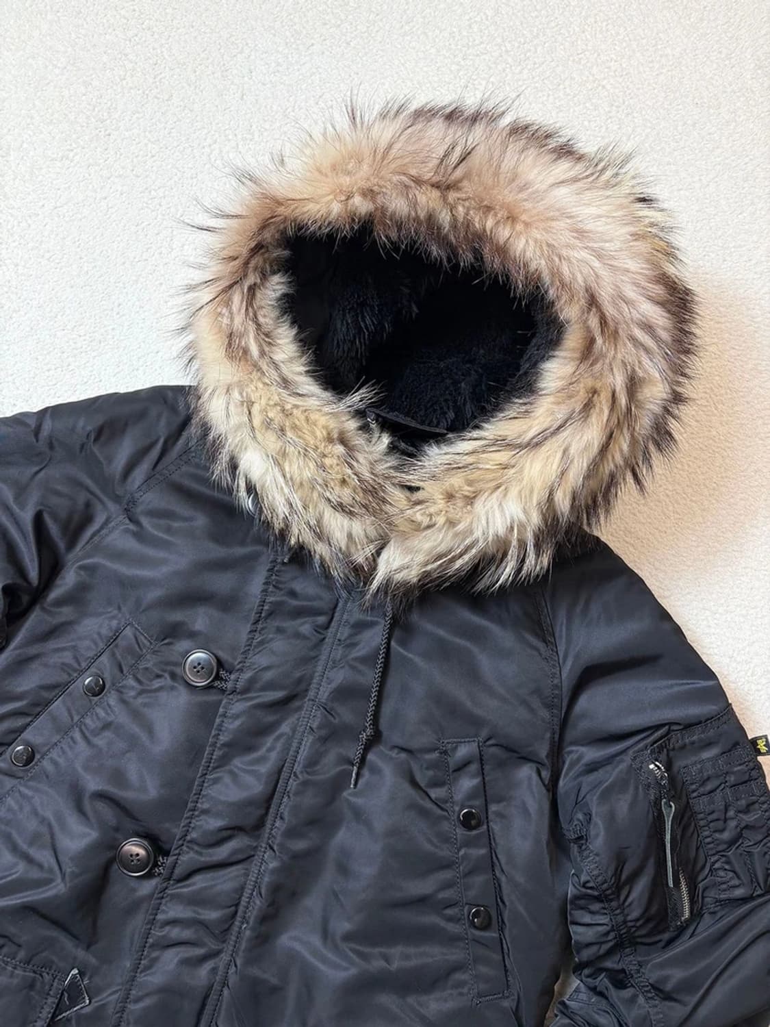 알파인더스트리 USA N-3B 새틴 밀리터리 파카 PN6835 상품이미지2