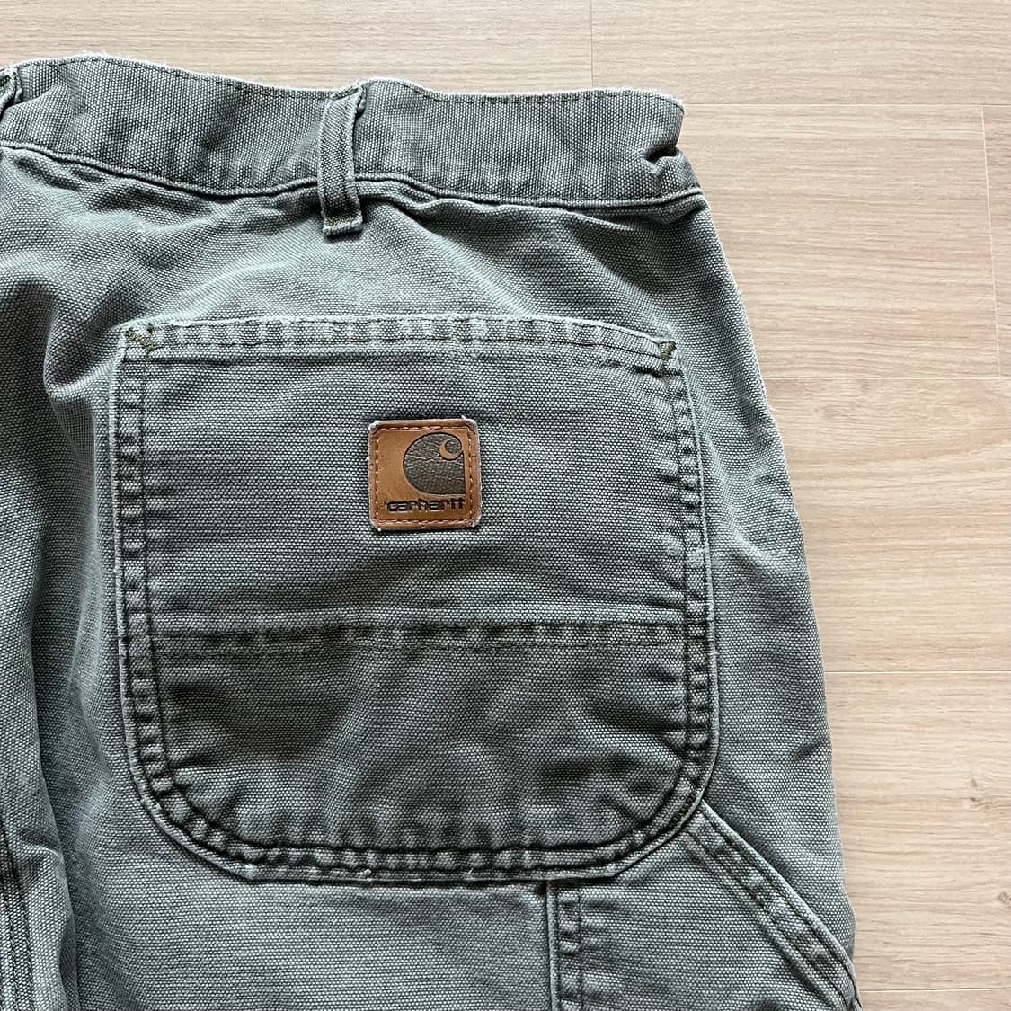 [36X30] 빈티지 usa 칼하트 카펜터팬츠 모스그린 상품이미지6