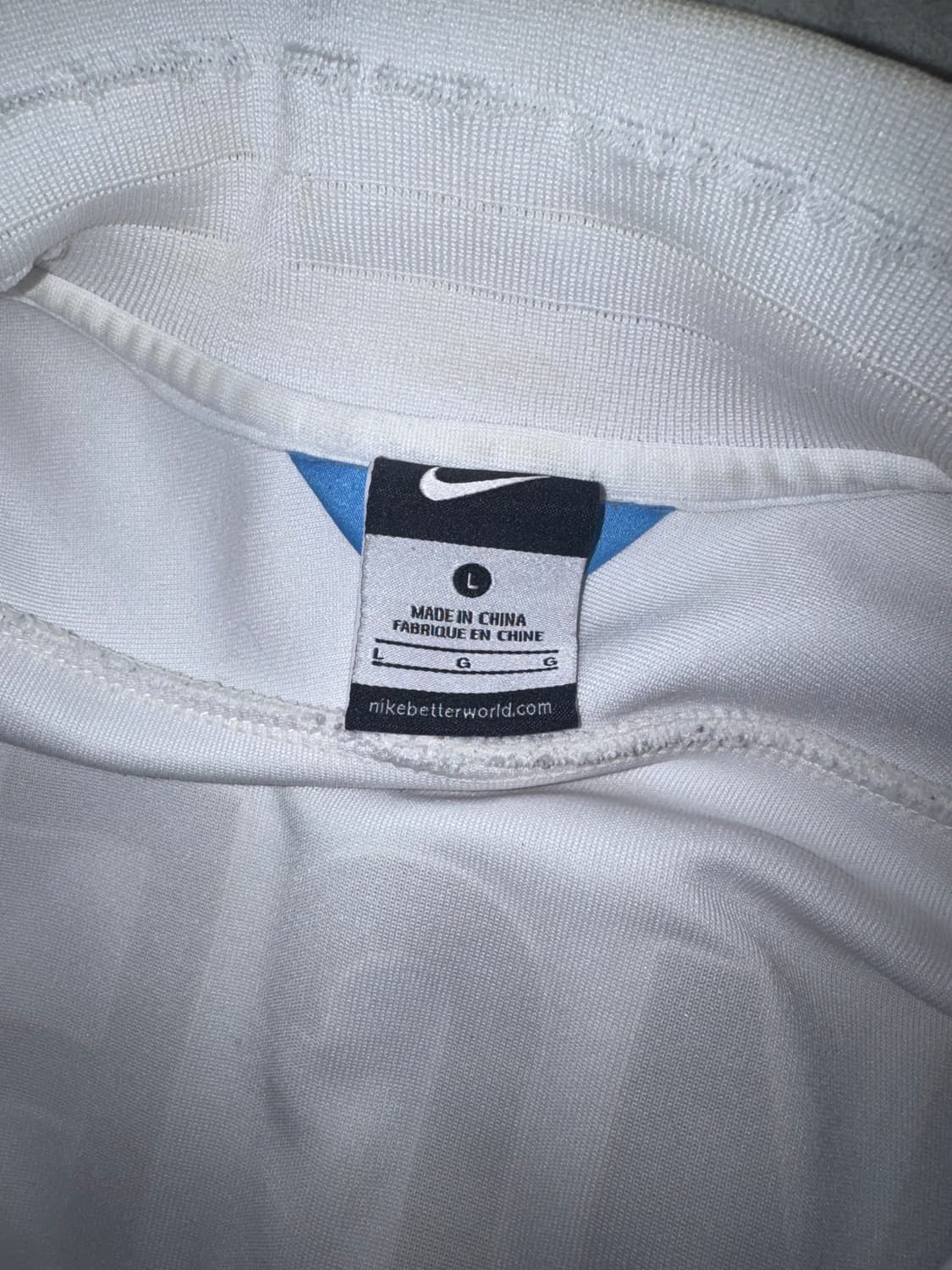 나이키 맨시티 져지 화이트 상품이미지2