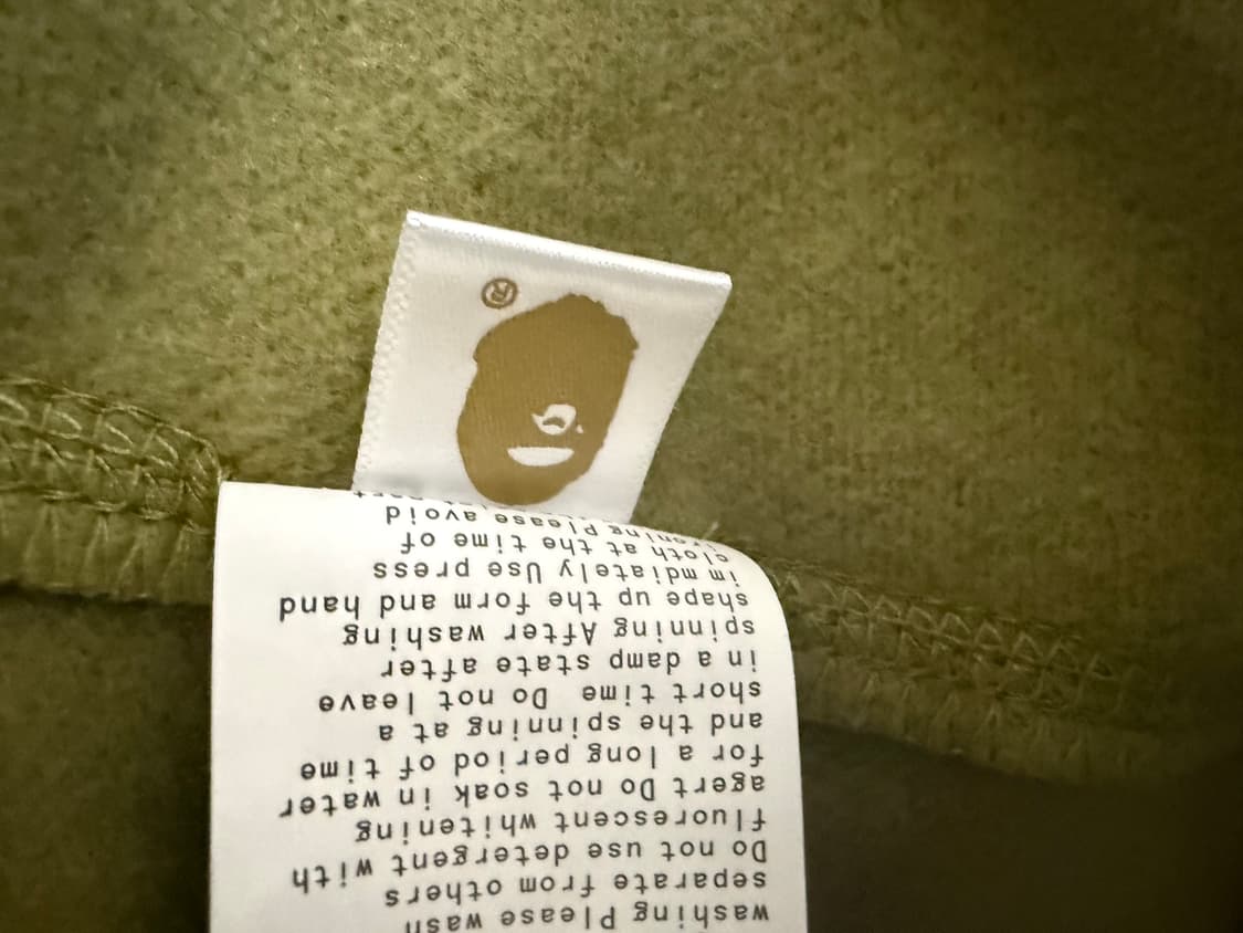 bape 샤크 후드 카모 녹계 상품이미지4