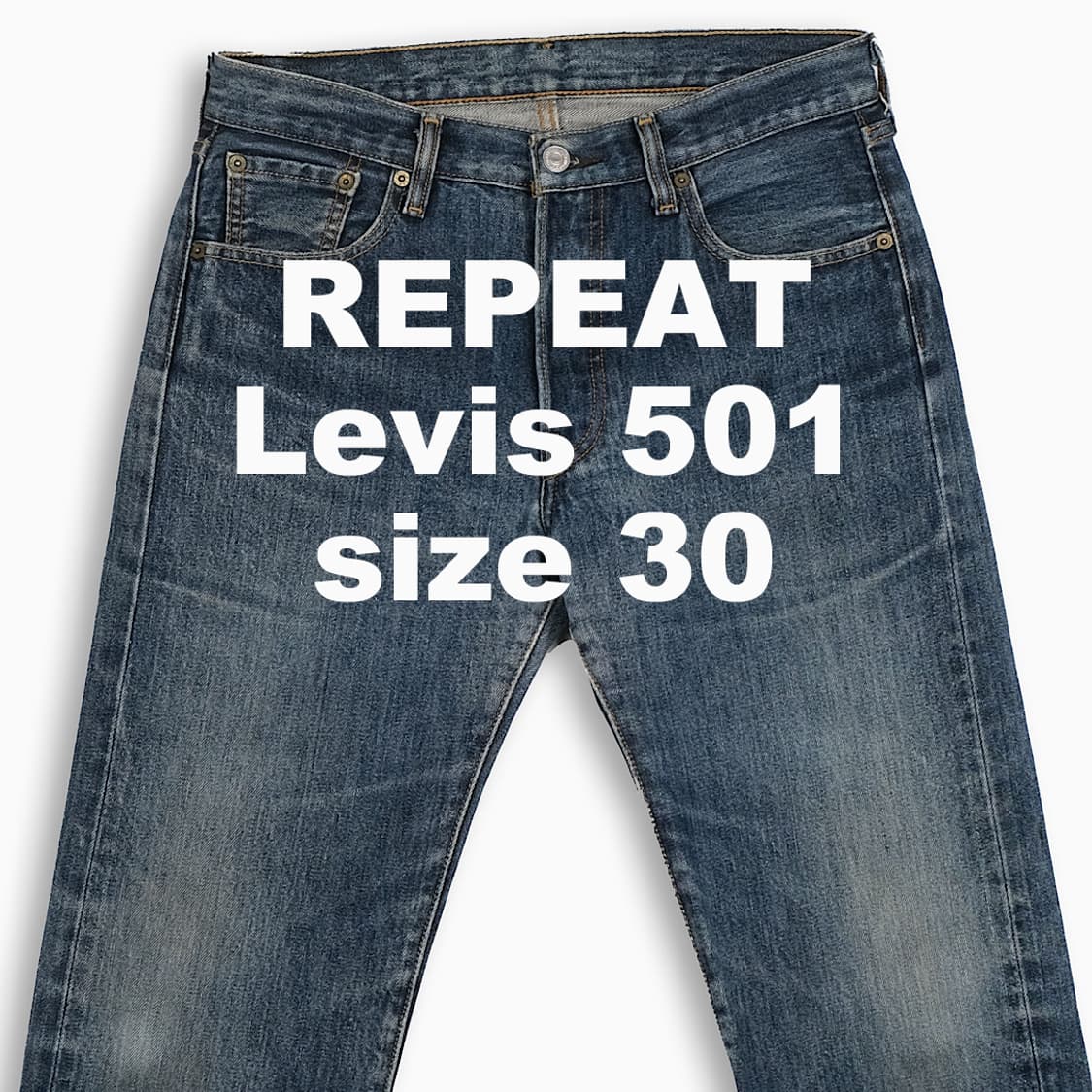 빈티지 리바이스 501 진청 30 인치 LV50130225 상품이미지1