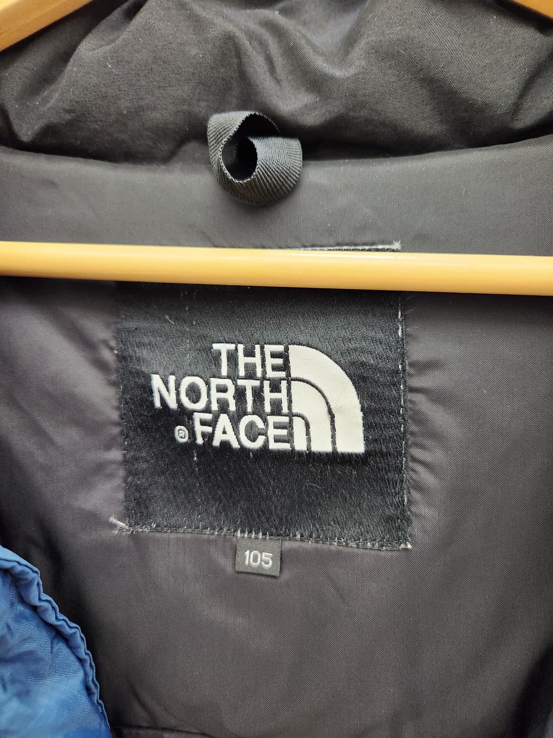 노스페이스 드라이로프트 블루 구스다운 패딩 상품이미지5