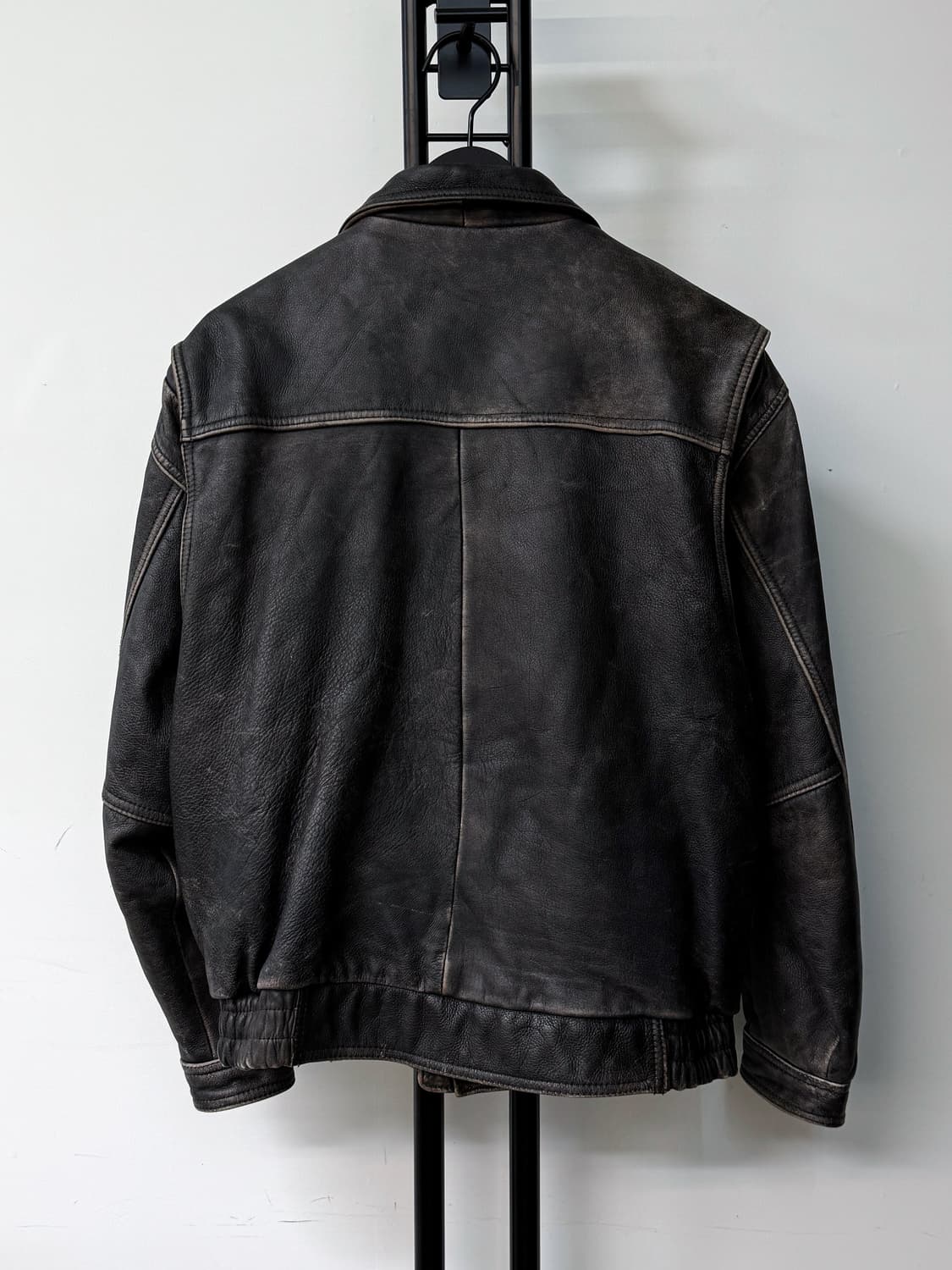 Wind Armor 90’s A-2 플라이트 레더 자켓 상품이미지3