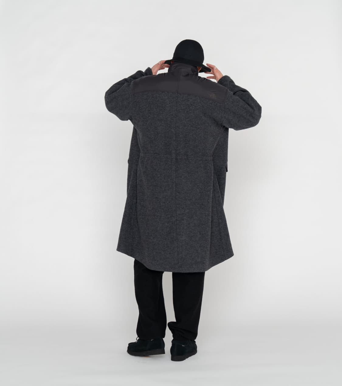 노스페이스 퍼플라벨 고어텍스 윈드스토퍼 울 필드코트 m 상품이미지8