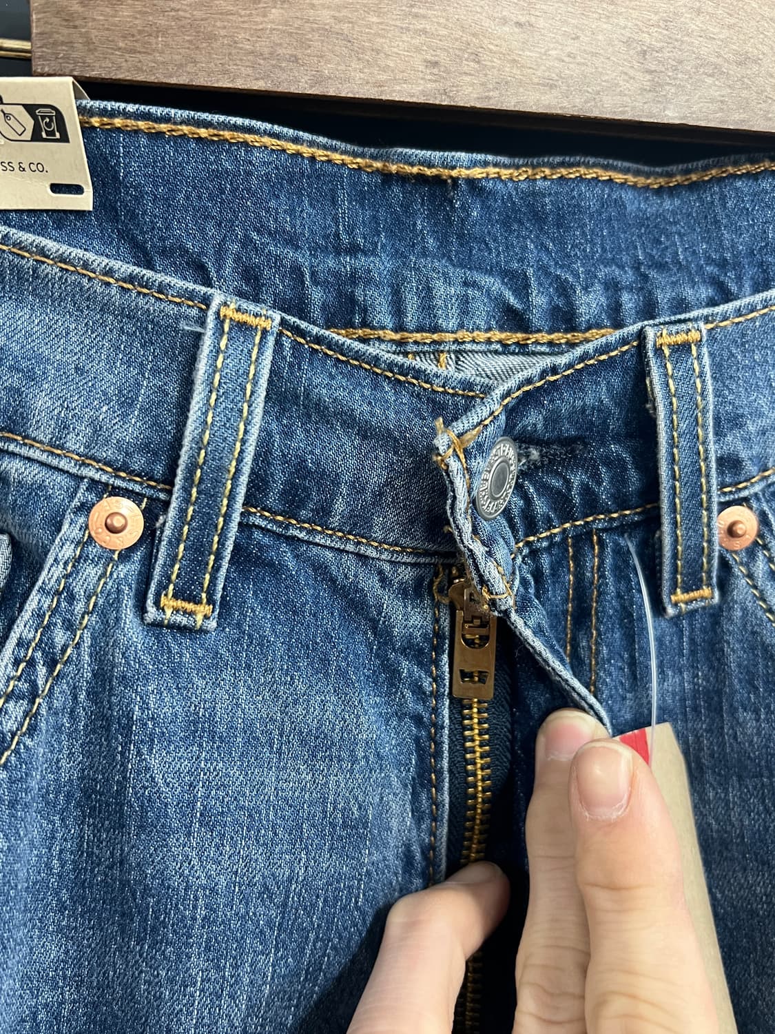 Levis 리바이스 505 레귤러 스트레이트 데님 팬츠 상품이미지5