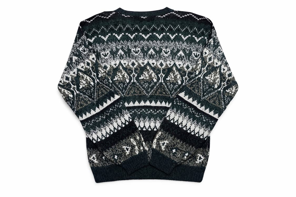 USA 90s 미국 빈티지 페어아일 노르딕 올드스쿨 니트 스웨터 M 상품이미지2