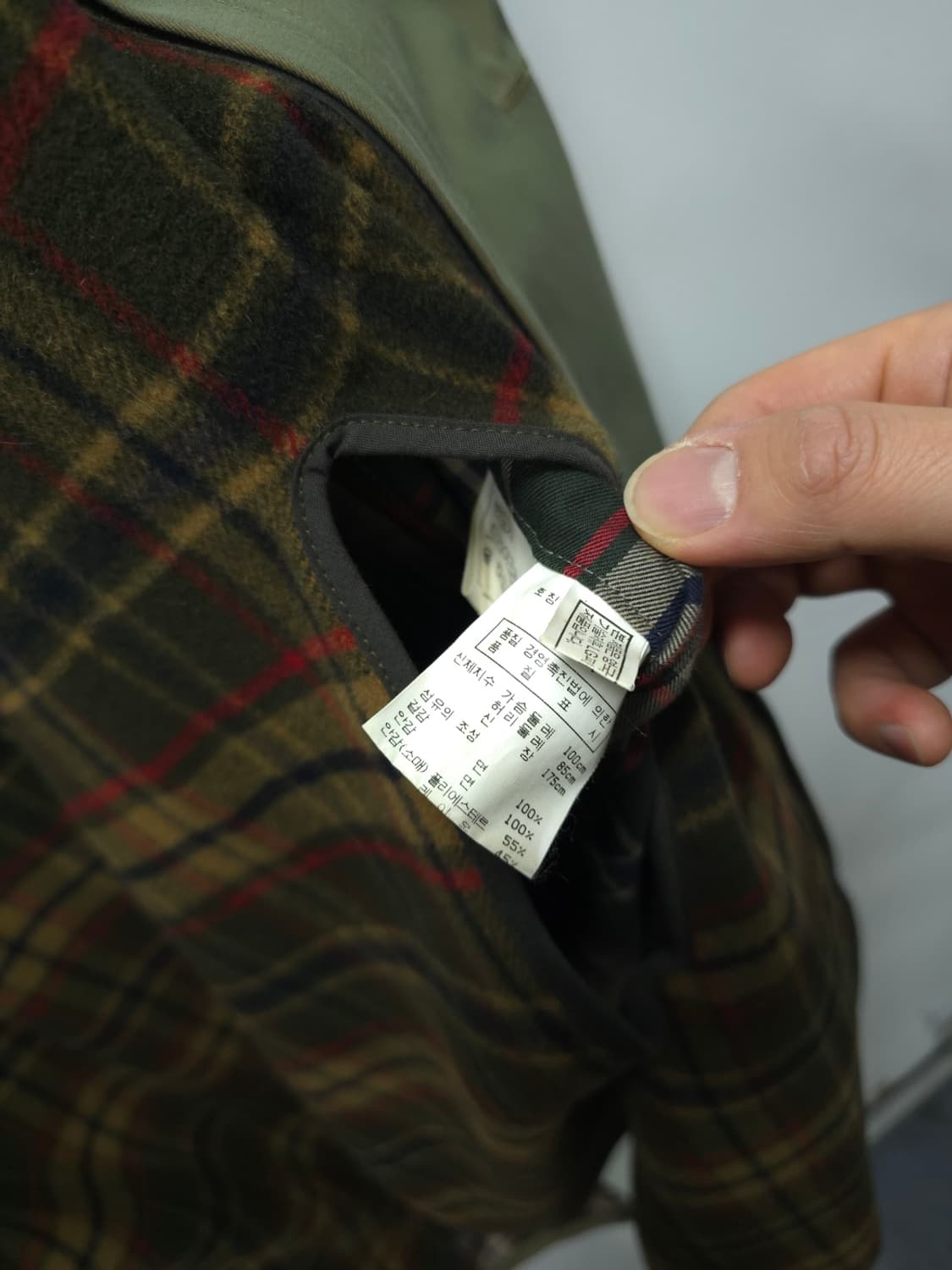 닥스(DAKS) 라글란 싱글코트 ( 내피 탈부착가능 ) 상품이미지10